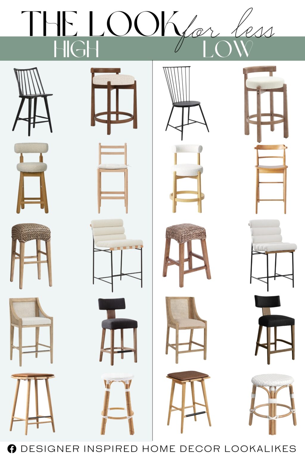 10 High/Low Counter Stools Under $200.