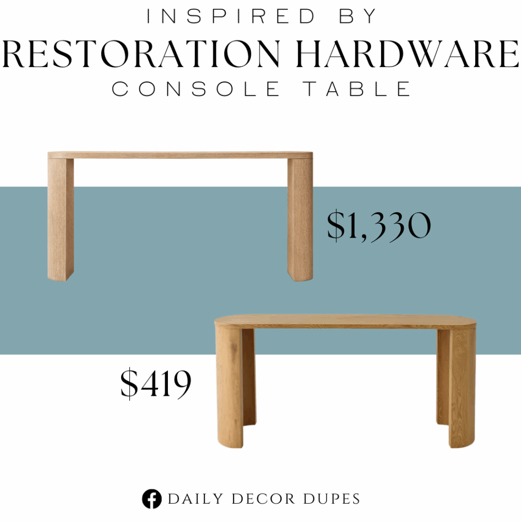 10 Designer Dupe Console Tables