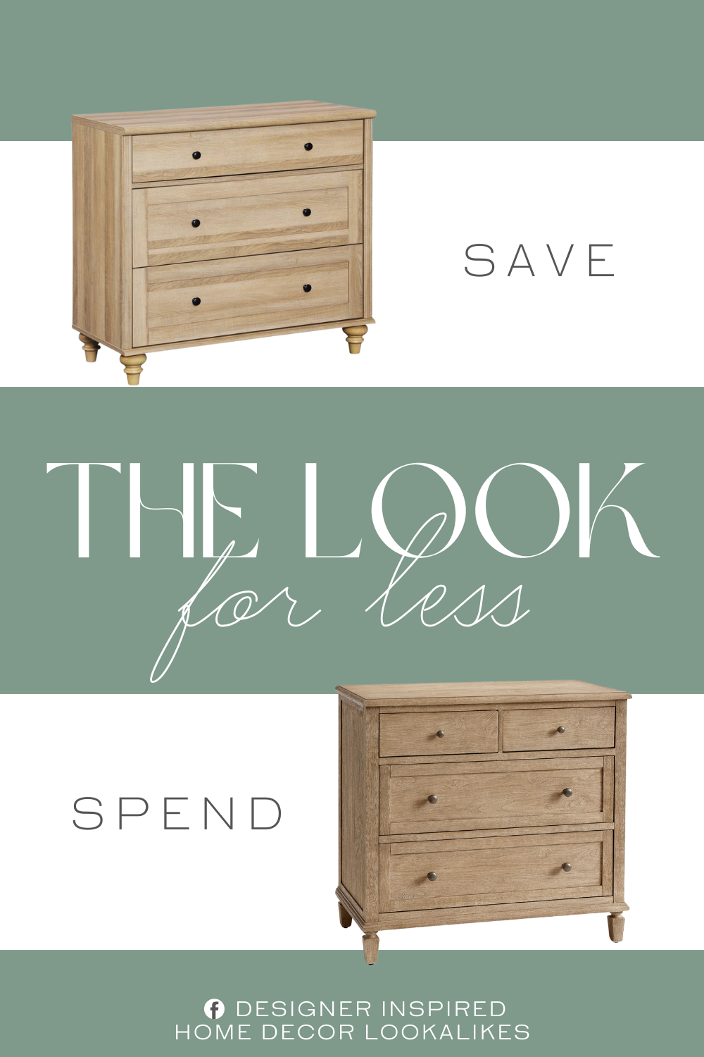 Pottery Barn Sausalito Drawer Dresser Dupe. The kids dresser is made from P2 grade MDF, which is ultra-durable and has a long service life. It also provides ample storage space for your clothes and decorations.