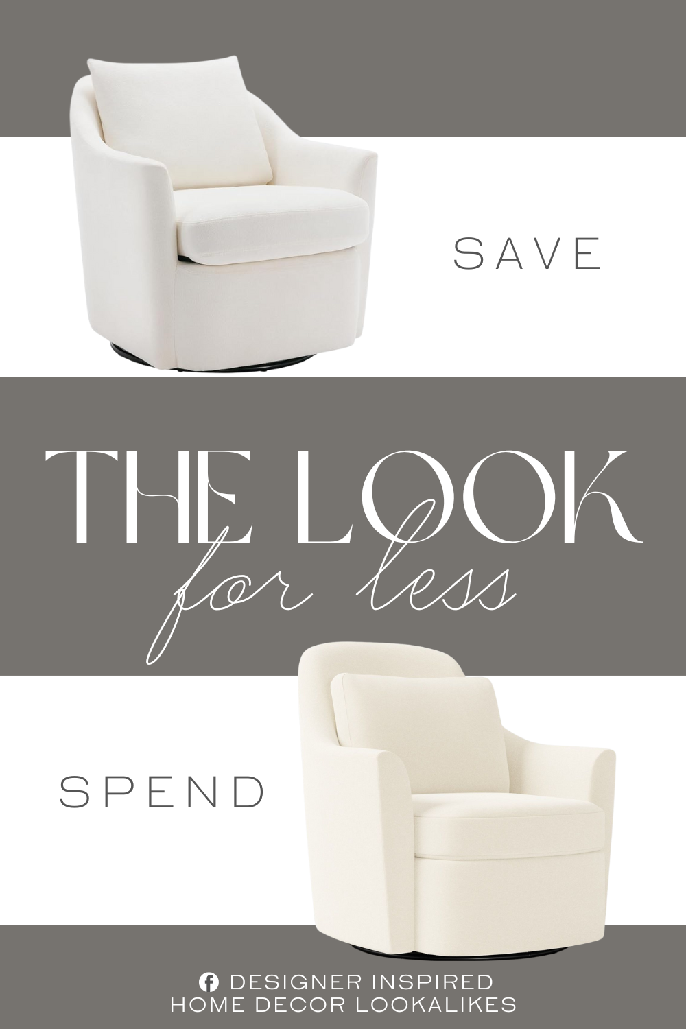 West Elm Dallas Swivel Chair Dupe. It features an elegant silhouette that adds sophisticated style to any room. The angled armrests fit your arms' natural curve, providing maximum comfort.
