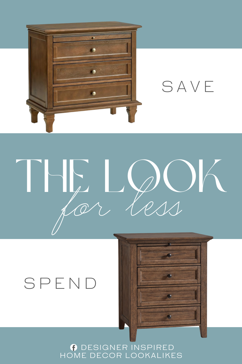 Pottery Barn Hudson Nightstand Dupe. It features three roomy drawers to keep your nighttime essentials organized and accessible. From reading glasses to journals and personal items, everything finds its place.