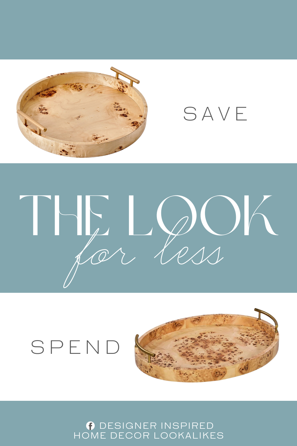 Olive Home Furnishings Decorative Tray Dupe. Crafted from high-quality materials, our tabletop tray is designed to withstand the rigors of daily use while maintaining its beauty and integrity.