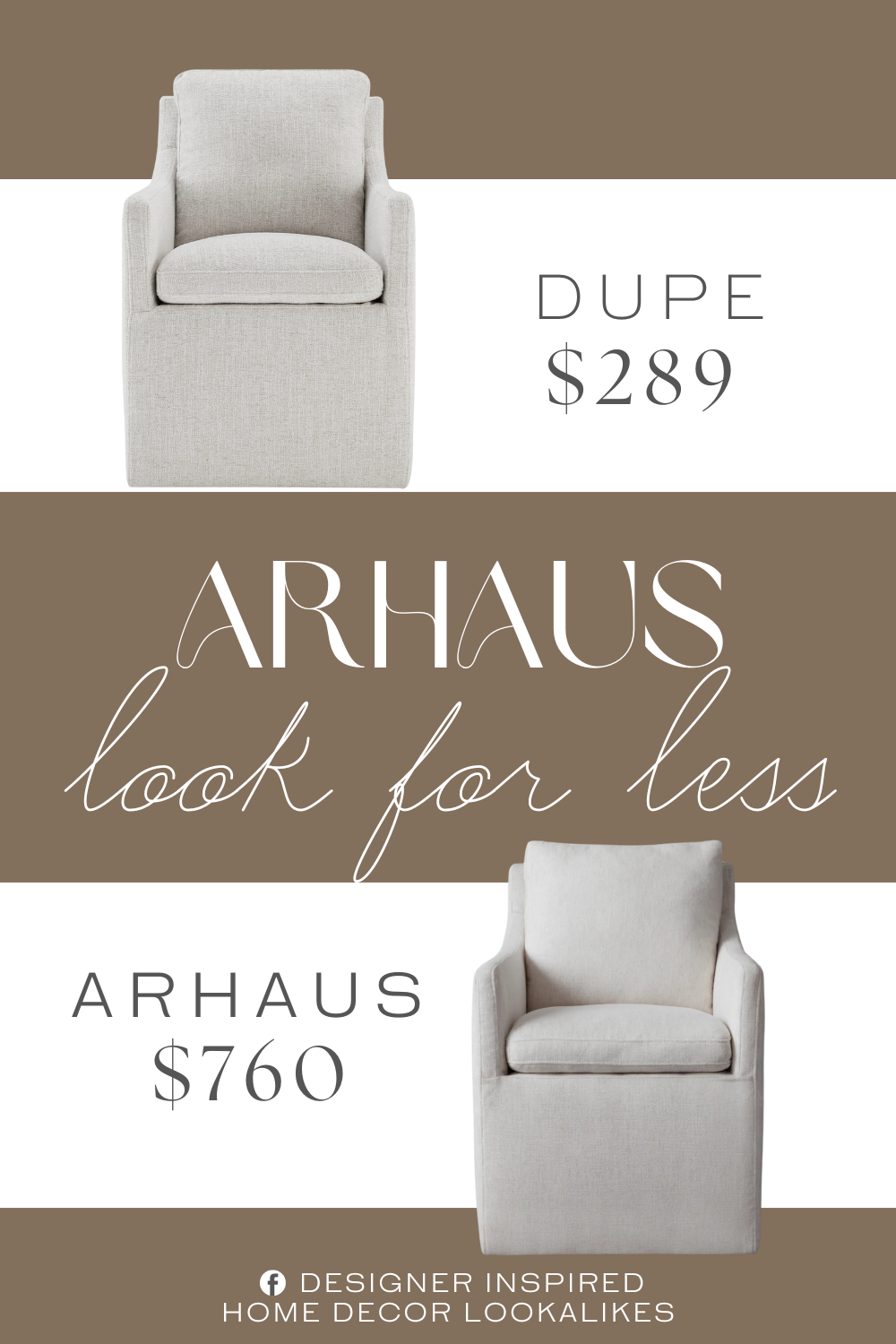 Arhaus Samantha Dining Chair Dupe. Gently sloping arms and meticulously crafted frames. Generously padded backrests and seat cushions for plush comfort. Solid and reinforced hardwood construction for durability. Versatile anywhere chairs with caster wheels.