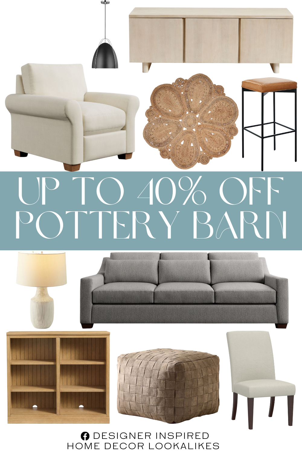 Pottery Barn Open Box Sale. Open Box: Tate Metal Pendant. Suede Basketweave Pouf. York Slope Deep Seat Sofa. Aubrey Console Bookcase. PB Comfort Square Upholstered Dining Chair. Laroda Ceramic Table Lamp. Cayman Media Console. Nicky Jute Round Rug. PB Comfort Modern Roll Arm Recliner. Maison Leather Backless Stool.