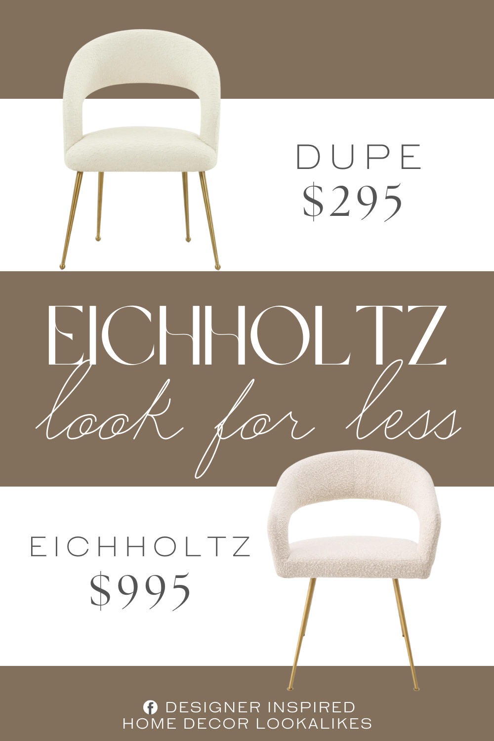 Eichholtz Bravo Upholstered Arm Chair. Fabric Upholstered Side Chair