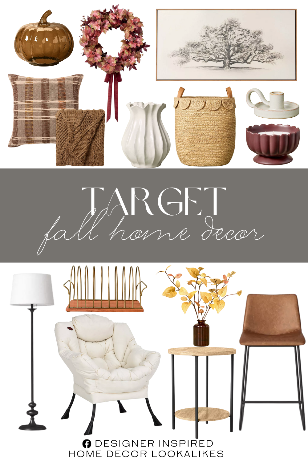 Target Fall Home Decor. Londonberry Stick Floor Lamp Black. Cable Knit Throw Blanket. Pen and Ink Tree Framed Wall Canvas. Bowden Faux Leather Counter Height Barstool. Scallop Nursery Hamper. Ceramic Taper Candle Holder Sour Cream. Wood and Metal Small Round Side Table. Stripe Square Toss Pillow. Golden Dogwood Artificial Fall Arrangement. Modern Polyester Fabric Lazy Chair Single Sofa Chair. Pleated Ceramic Vase Sour Cream. Glass Pumpkin Amber. 5 Wick Footed Ceramic Scalloped Rim Jar Candle. Mixed Leaf Artificial Fall Wreath Red.