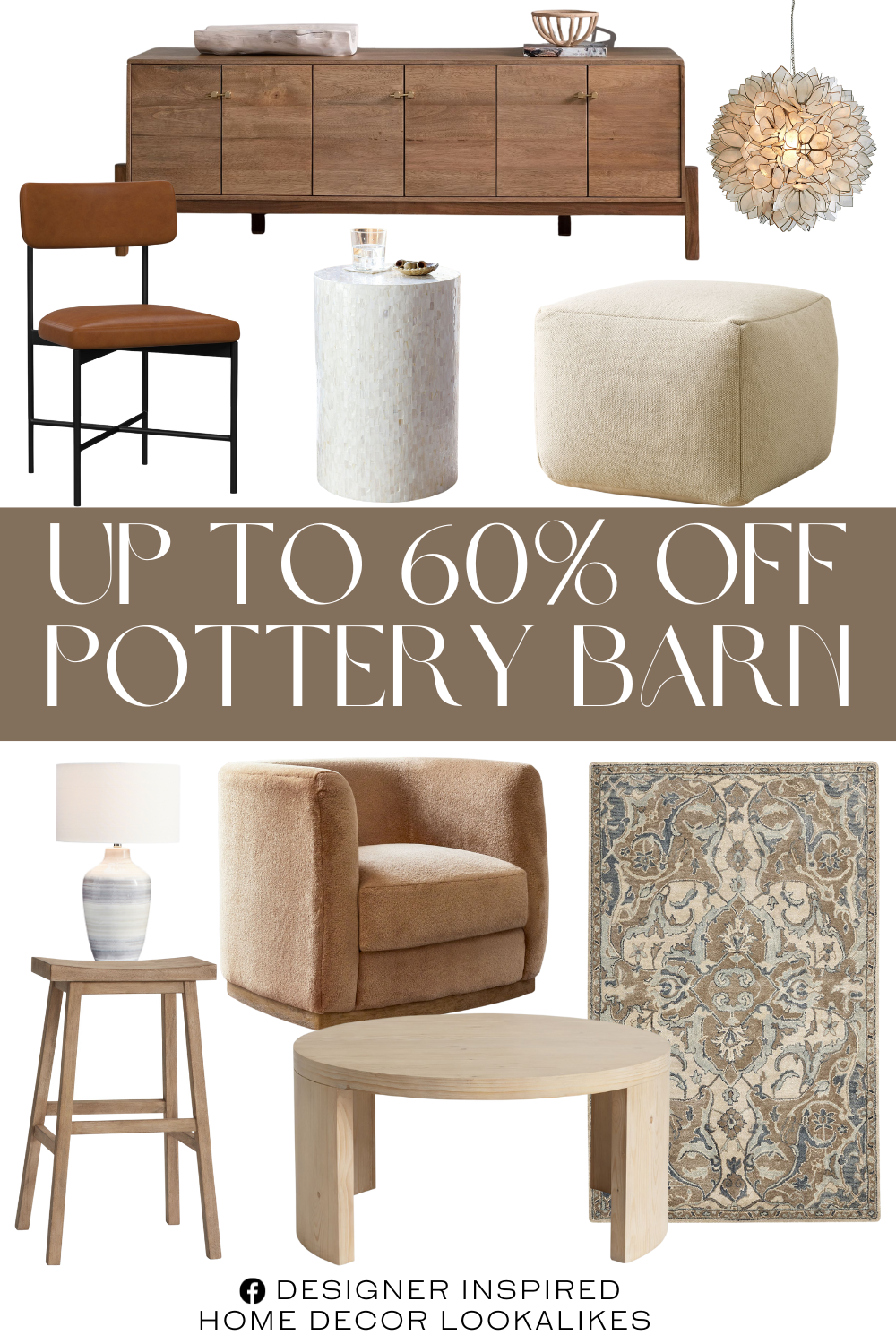 Pottery Barn Open Box Sale. Open Box: Capiz Plug-In Pendant. Hughes Grand Media. Maison Leather Dining Chair. Folsom Round Nesting Coffee Table. Nolan Wool Persian-Style Rug. Hadley Ceramic Table Lamp. Tibetan Stool. Cora Solid Year Round Pouf. Danton Wood Base Swivel Chair. Aurora Round Accent Table.