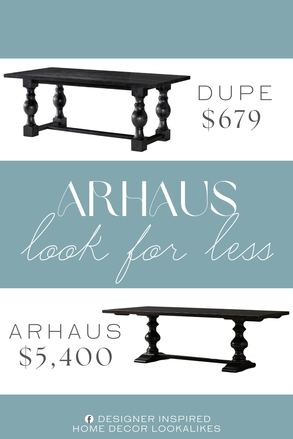 Arhaus Tuscany Dining Table Dupe. Traditional in styling with opulently carved, solid wood legs. It is crafted with solid wood, engineered wood, and solid oak veneer, bringing timeless aesthetics with lifetime durability.