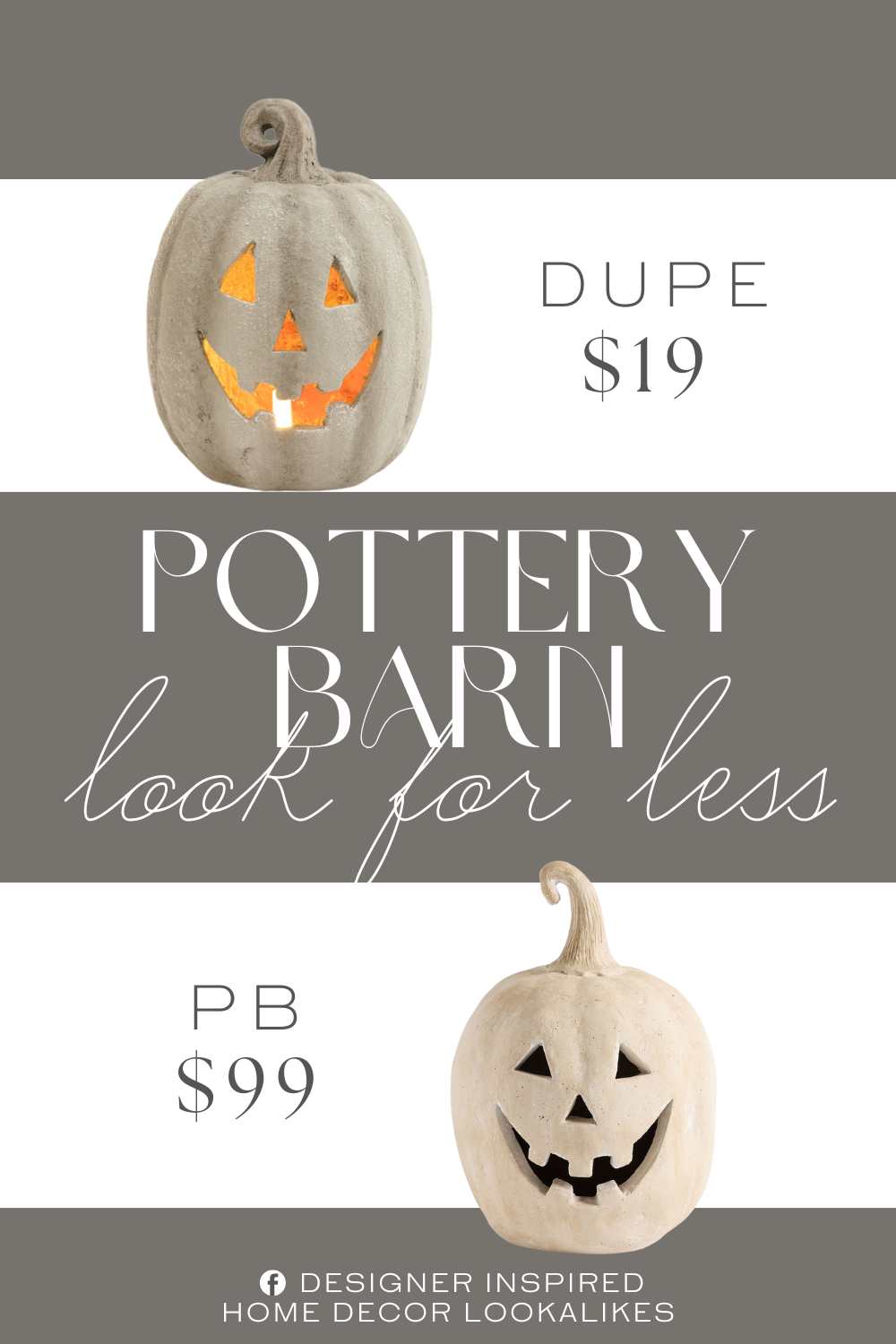Pottery Barn Handmade Terracotta Jack O' Lantern Dupe. textured finish, halloween themed decoration, pumpkin shaped, lights up, batteries required.