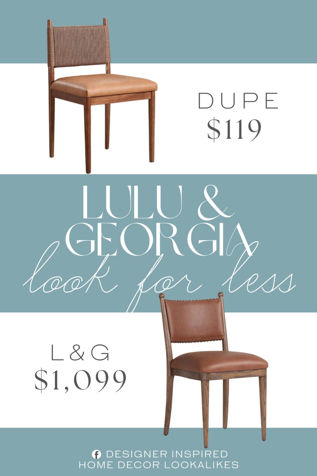 Lulu & Georgia Bella Dining Chair Dupe. Crafted with an intricate rope-woven backrest, this chair adds a touch of artisanal charm and modern elegance to your dining space.