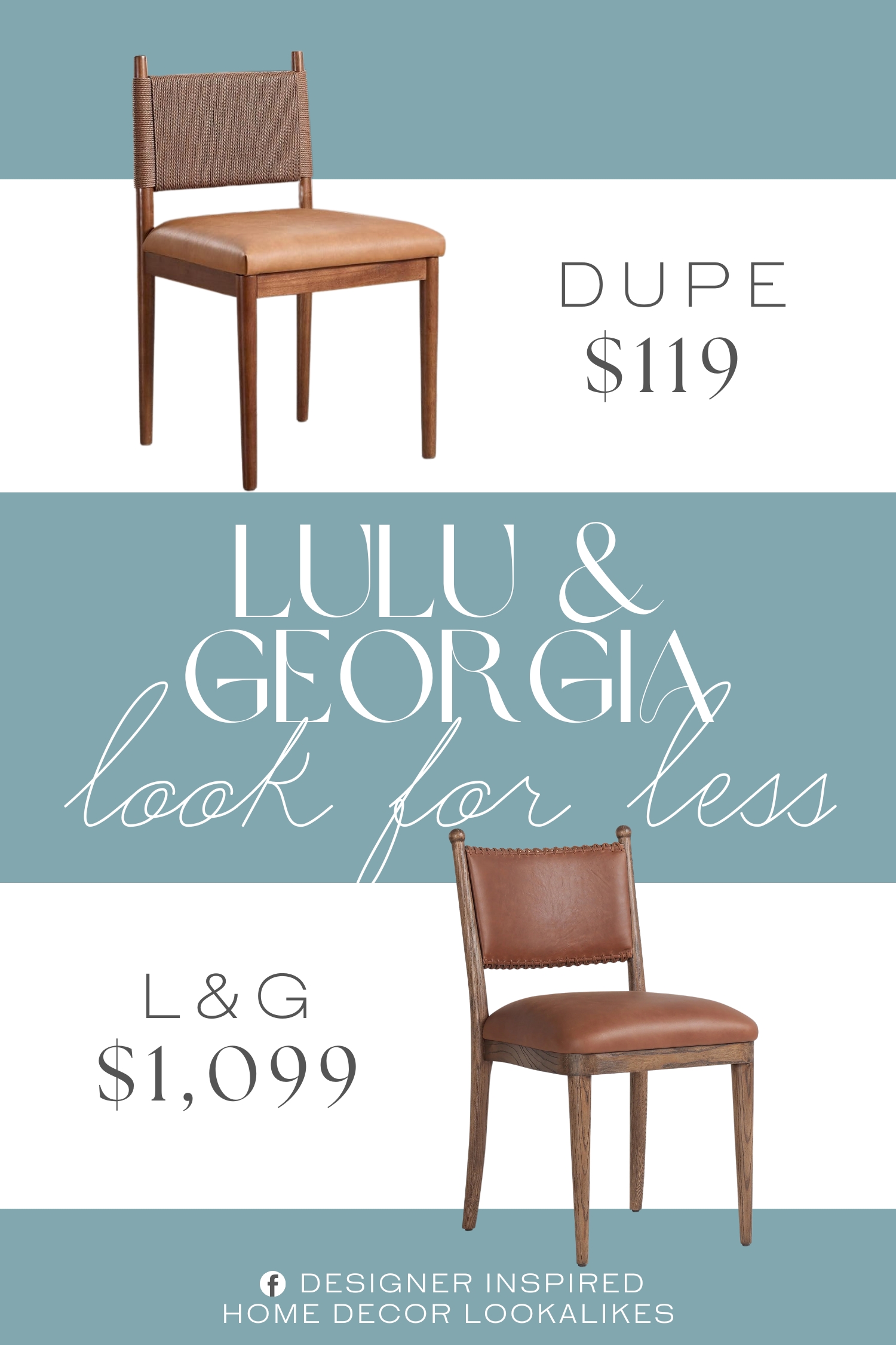 Lulu & Georgia Bella Dining Chair Dupe. Crafted with an intricate rope-woven backrest, this chair adds a touch of artisanal charm and modern elegance to your dining space.