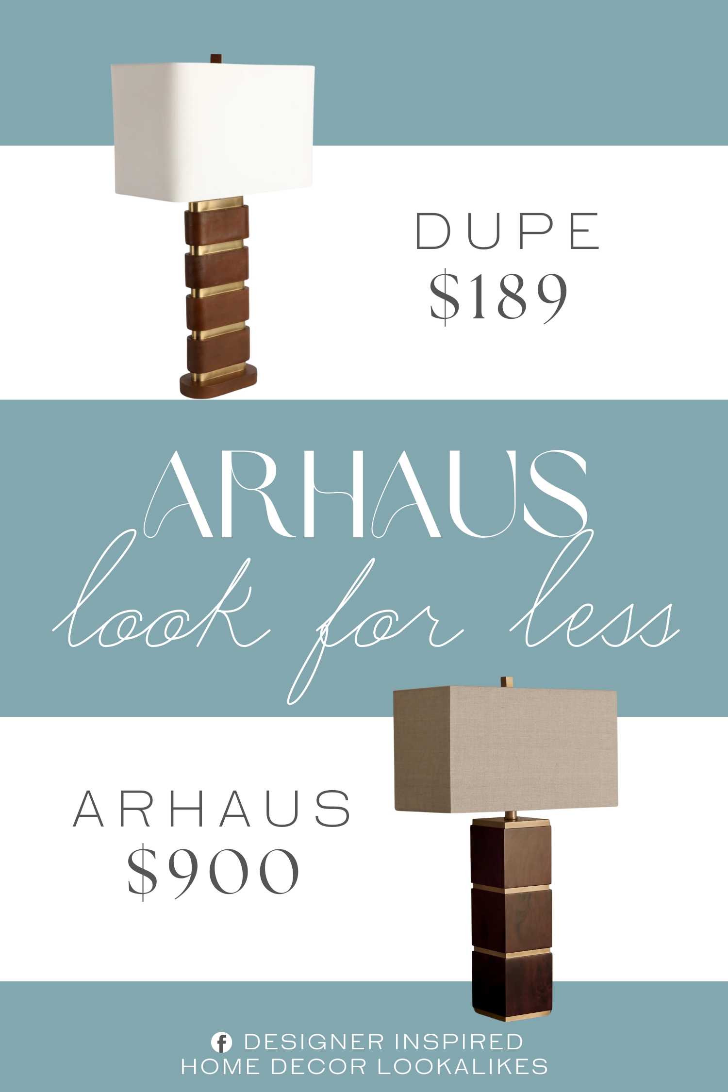 Arhaus Micha Tall Table Lamp Dupe. Materials: Metal, Fabric, Glass, Metal, Non-Woven Fabric.