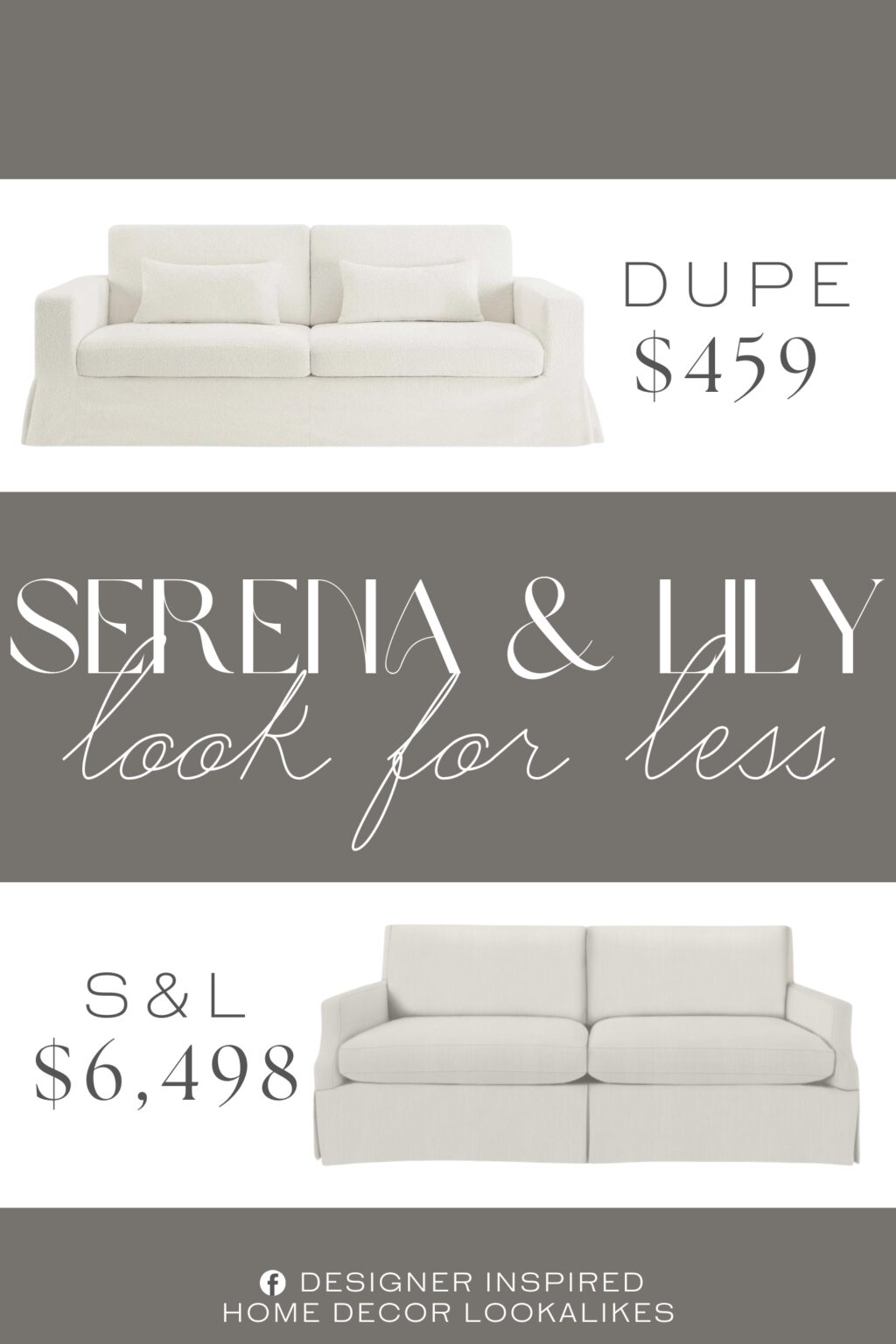 Serena & Lily Grady Notch Arm Sofa Dupe. It features an engineered wood and Manufactured Wood frame that provide strong enough support to the whole body. Wrapped in textured high quality fabric in a hue of your choice, this couch is also filled with foam, polyester, and coil springs for a balance of padding and stability.