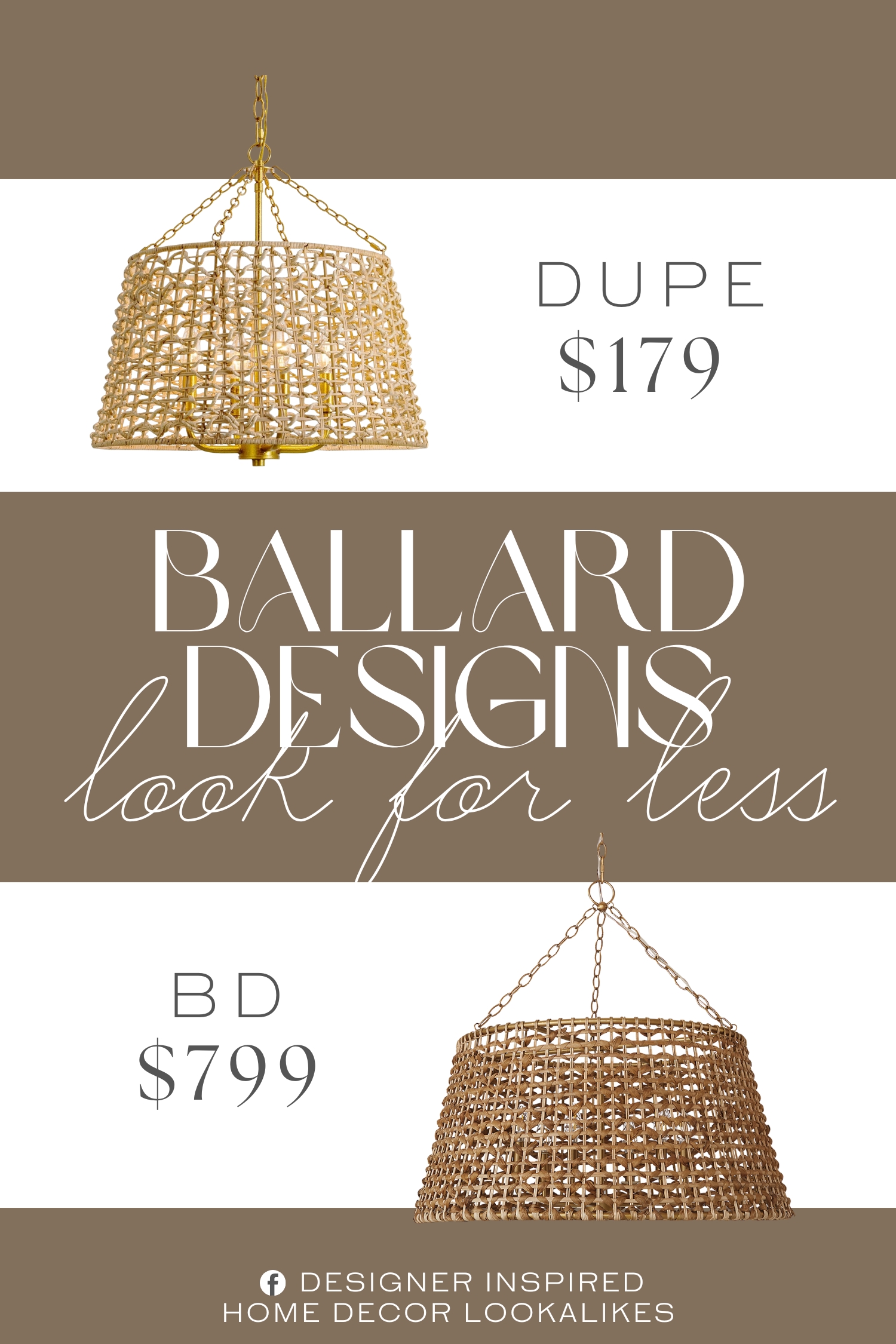 Ballard Designs Poppy 6-Light Woven Drum Chandelier Dupe. This rattan chandelier for Living room, chandelier is made of hand woven natural rattan in drum shade mixed with metal spay gold foil finish , anti-oxidant, more safety and non-fading.
