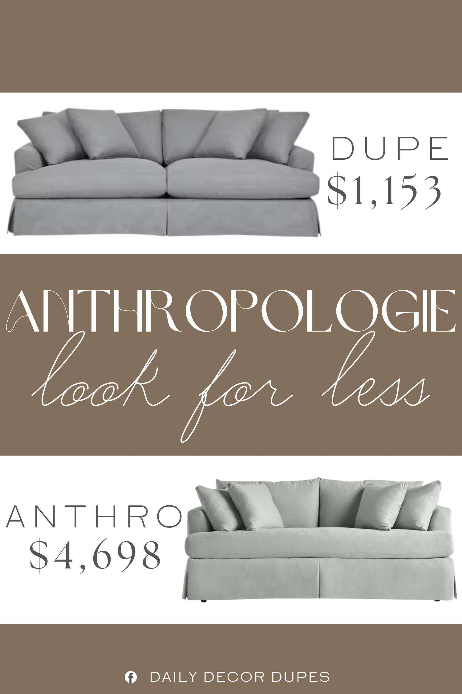 Anthropologie Felicity Slipcover Sleeper Sofa Dupe. Crafted with 8-way hand-tied springs to ensure durability and comfort