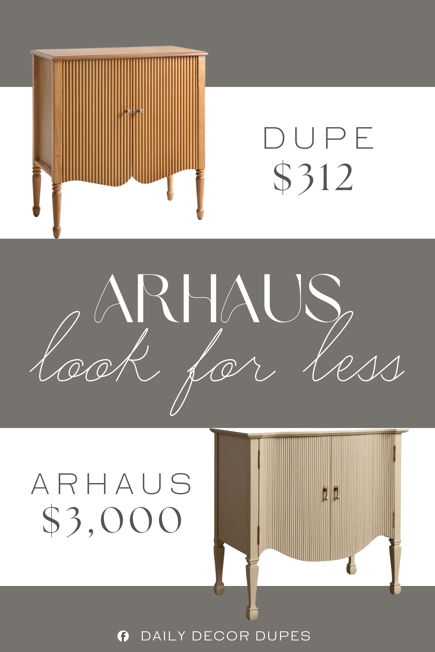 Arhaus Conrad Hall Chest Dupe. Constructed from solid wood for durability, stability, and a naturally rich finish.
