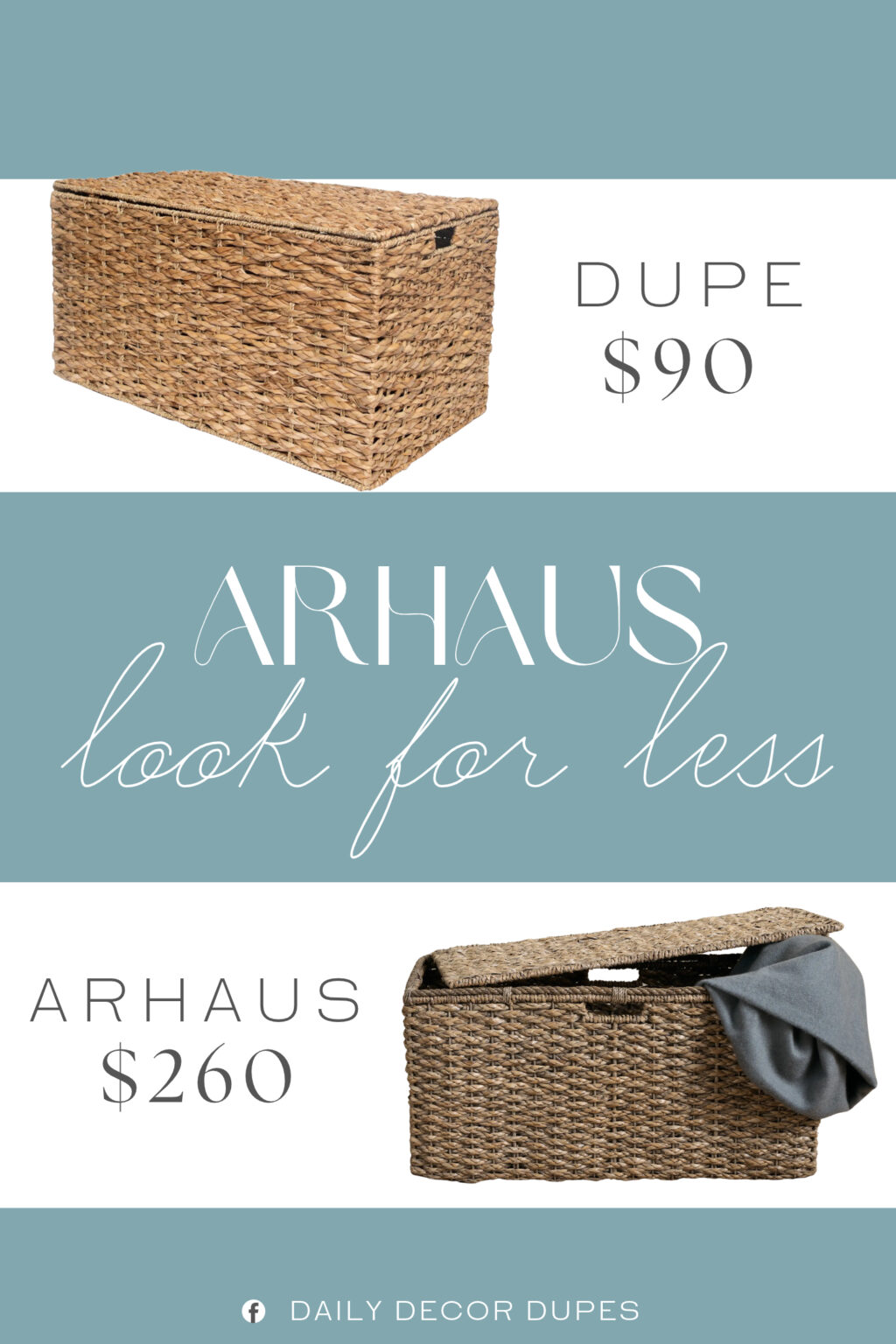 Arhaus Elodie Trunk Dupe. Constructed with a durable design for everyday use, ensuring longevity and consistent performance.