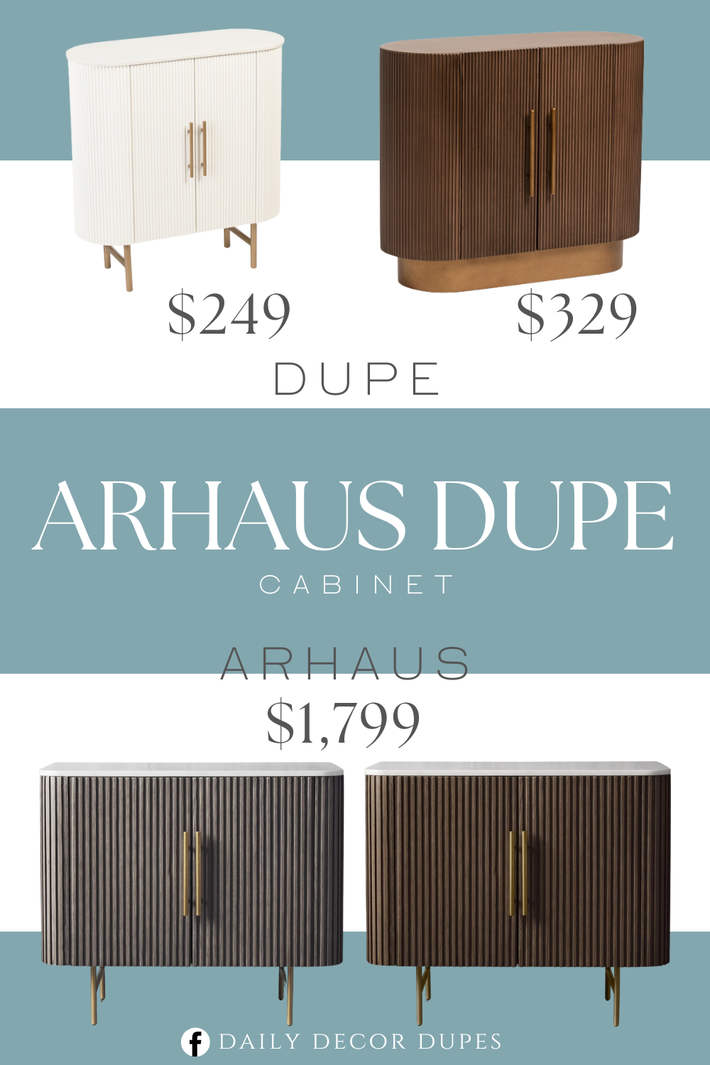 Arhaus Finnley Hall Chest Cabinet Dupe. Rounded fluted style. Cut out detail with 2 cabinets for ample storage. Wooden construction.