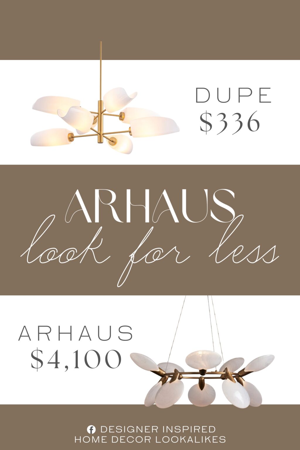 Arhaus Lyla Round Chandelier Dupe. The layered design catches and diffuses the light beautifully, casting a warm, inviting glow that feels both artistic and refined.