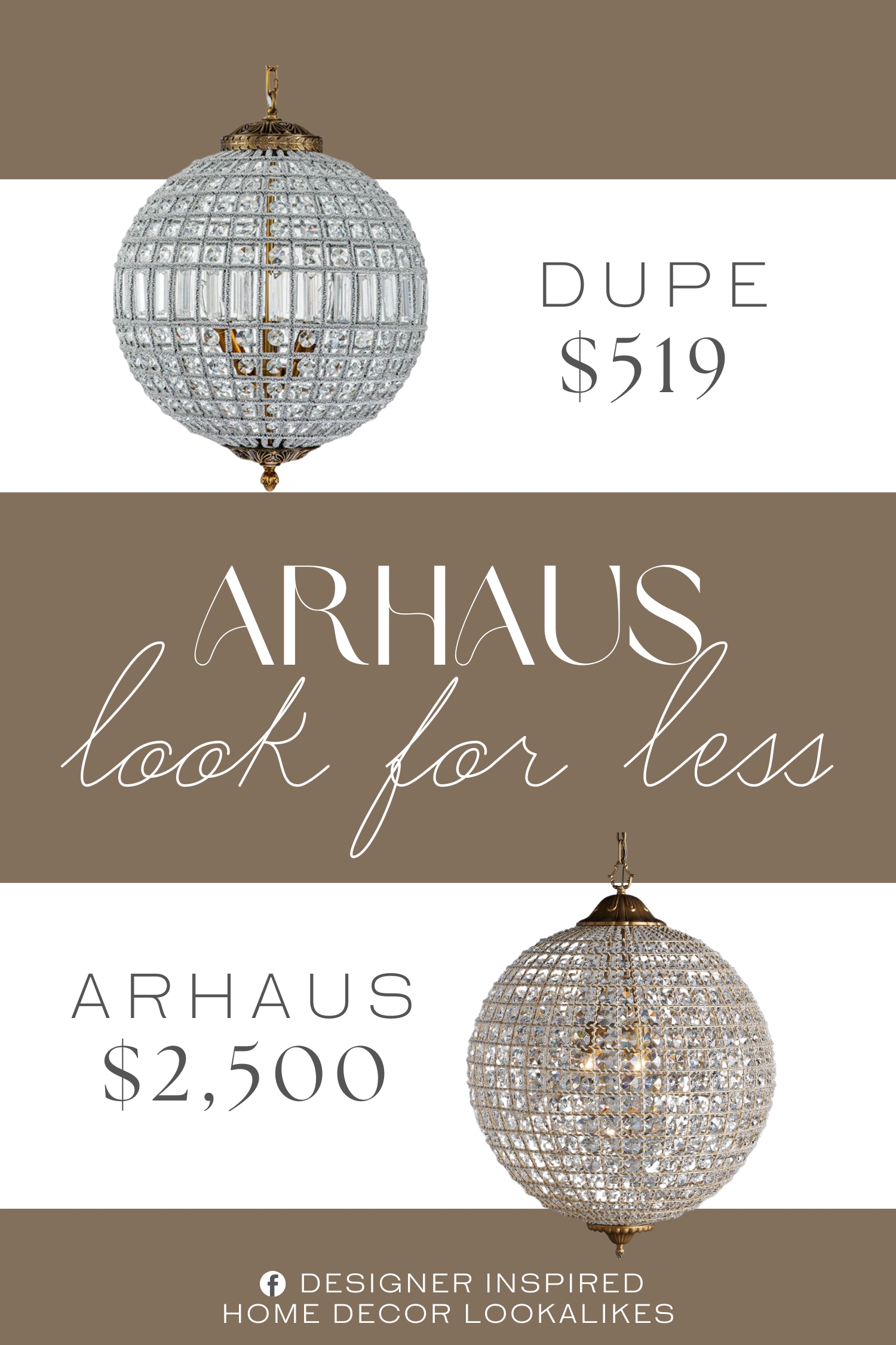 Arhaus Poppy Chandelier Dupe. Crafted with a metal frame and high-quality crystal, the metal frame is handmade with crystal wire to give this fixture a special texture look and create a warm ambiance.