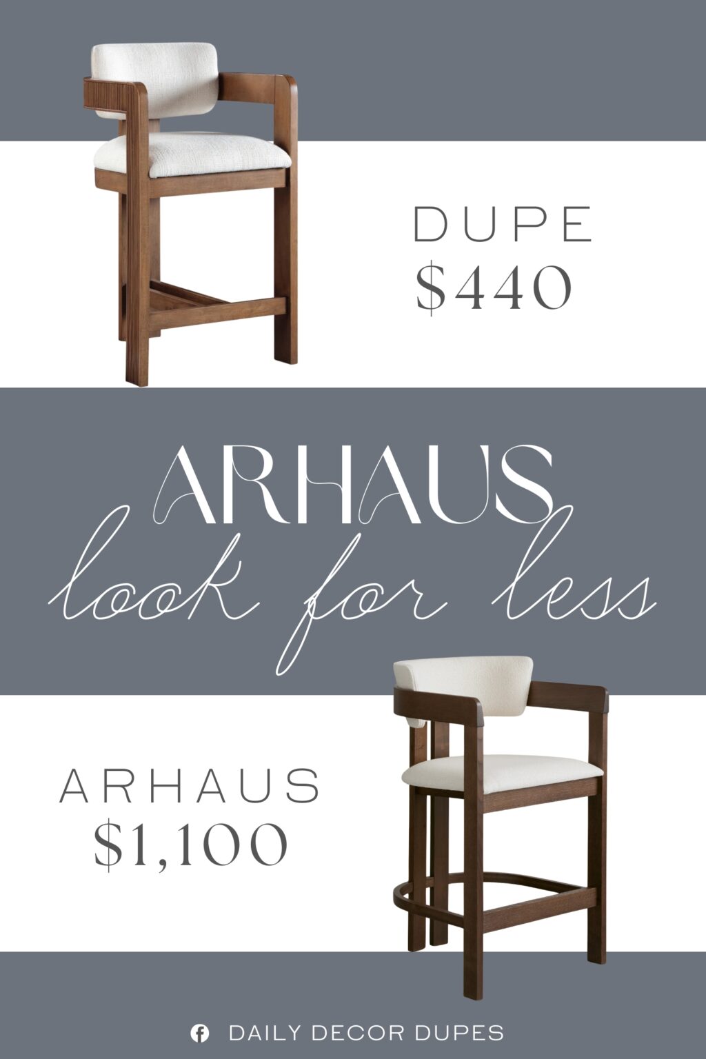 Arhaus Rodin Counter Stool Dupe. Crafted with precision and durability in mind, this stunning piece becomes the focal point of gatherings, fostering moments of connection and warmth.
