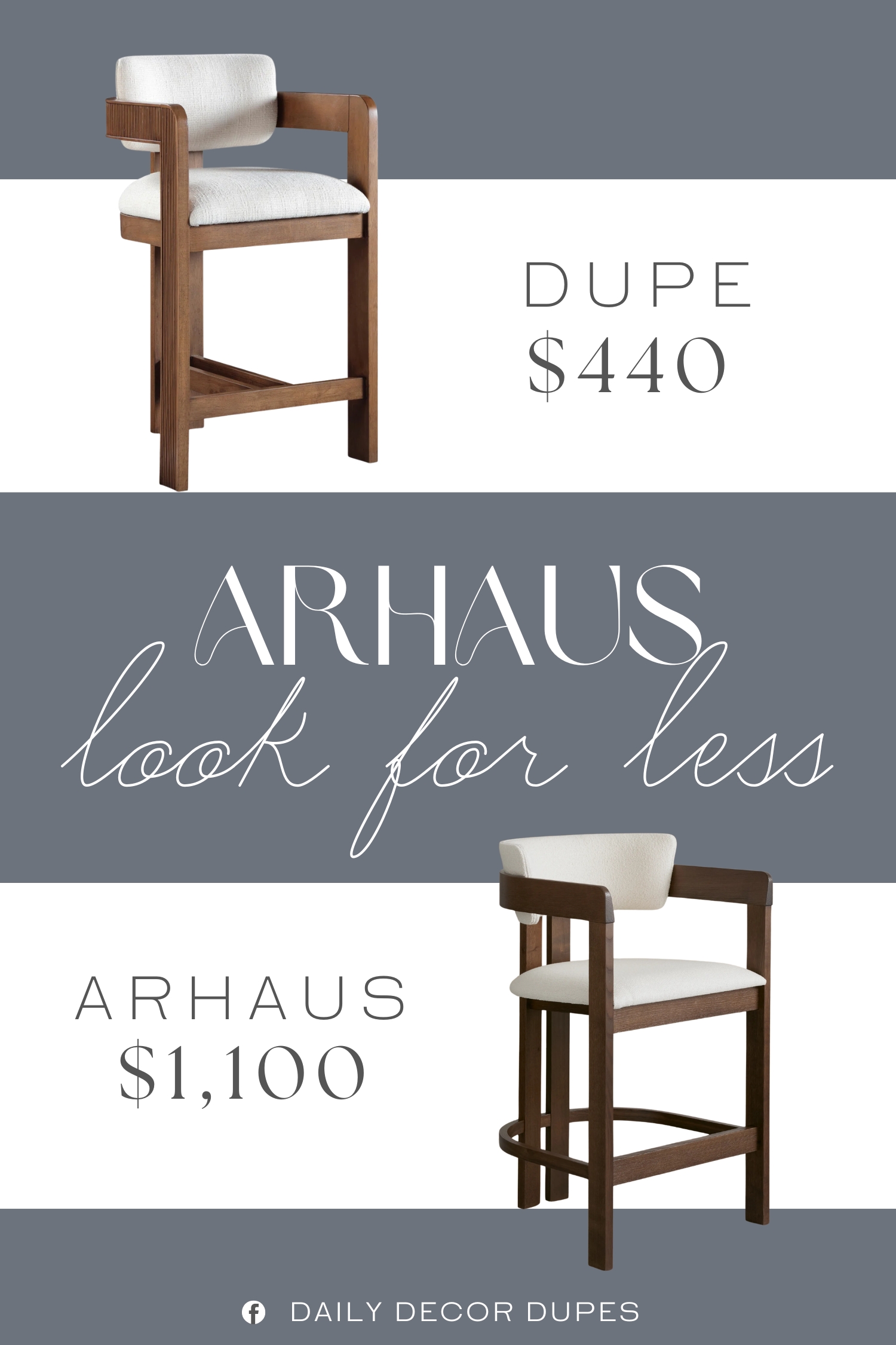 Arhaus Rodin Counter Stool Dupe. Crafted with precision and durability in mind, this stunning piece becomes the focal point of gatherings, fostering moments of connection and warmth.
