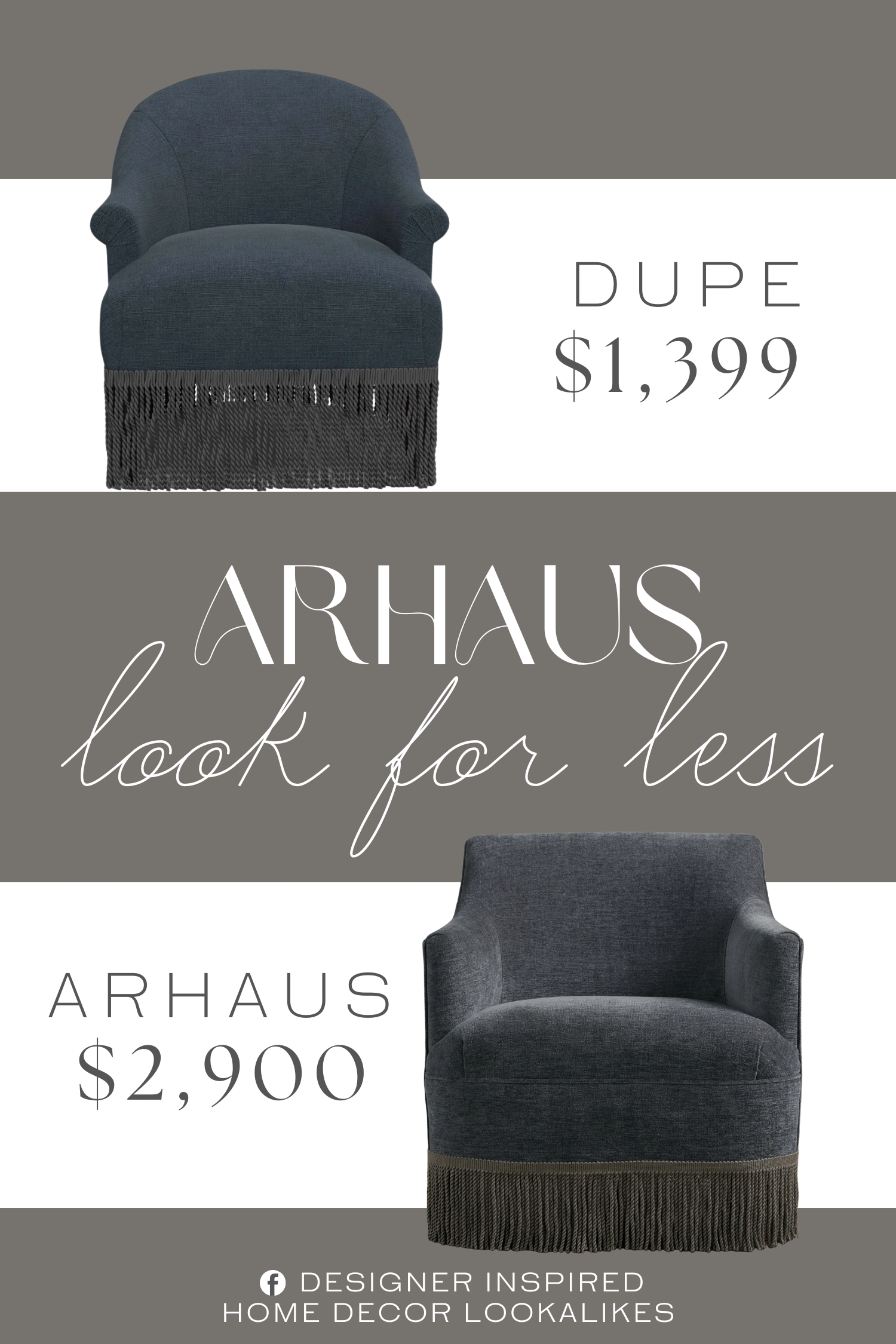 Arhaus Savannah Swivel Chair with Fringe Dupe. . Upholstered in a linen blend, it features recessed and rolled arms for a classic look, while fringe accents give it an added layer of texture.