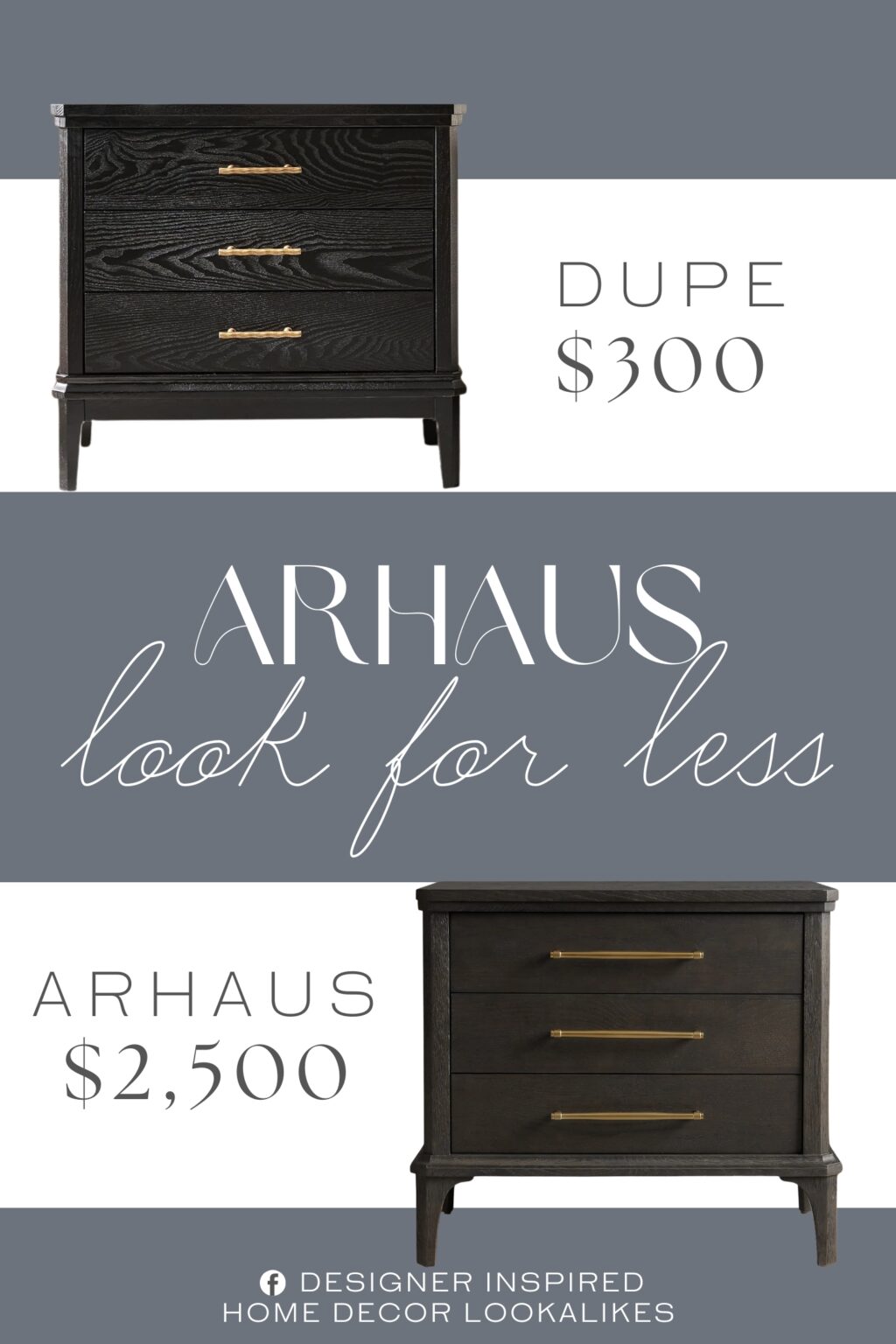 Arhaus St. Martin Closed Nightstand Dupe. Constructed with a sturdy solid wood frame, this end table offers durability and stability while bringing natural warmth and texture to your room.