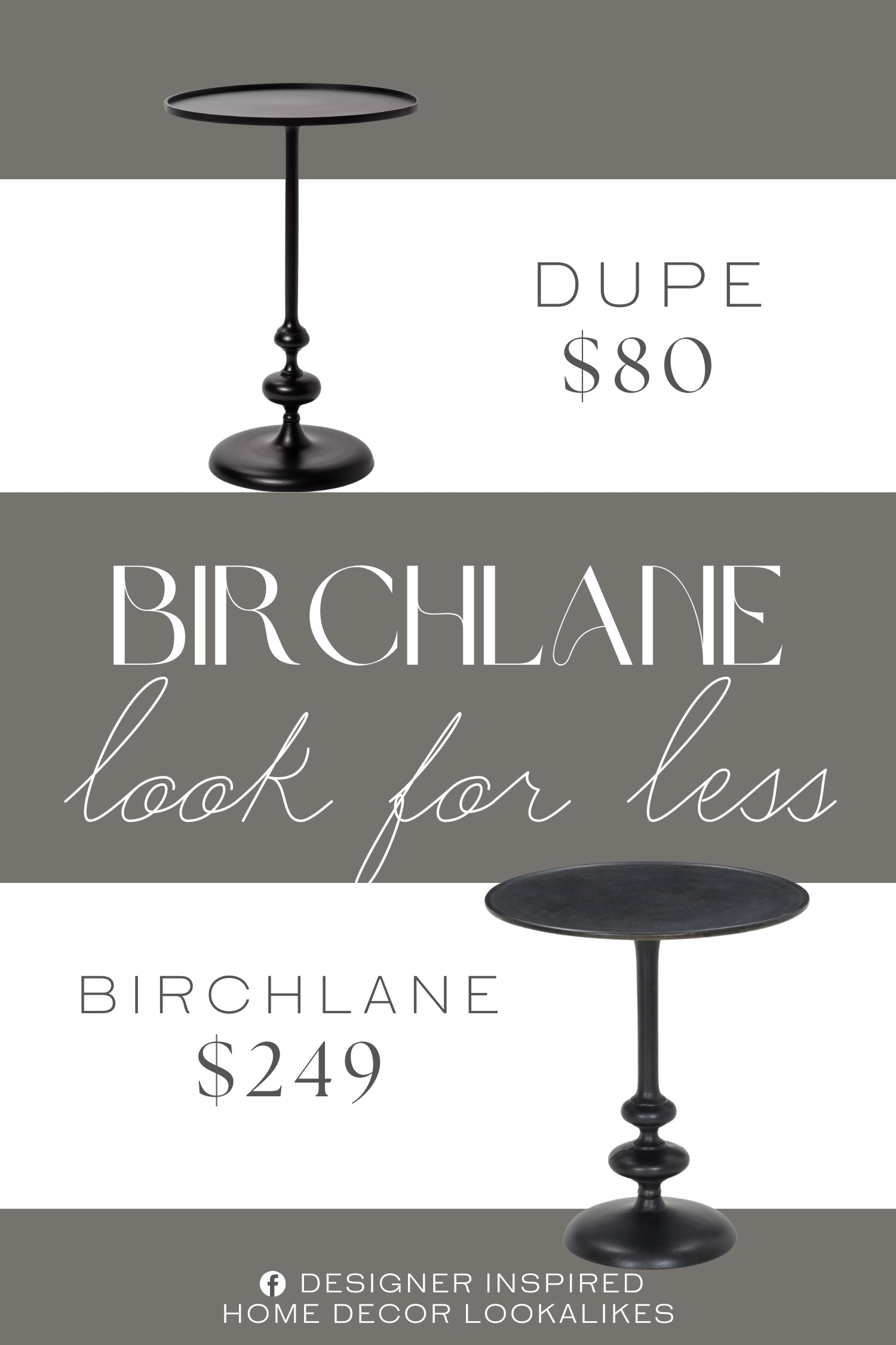 Birch Lane Aggie End Table Dupe. Featuring a solid aluminum frame and a slender design, this metal accent table makes for a stylish and functional accent piece that can be easily moved from place to place.