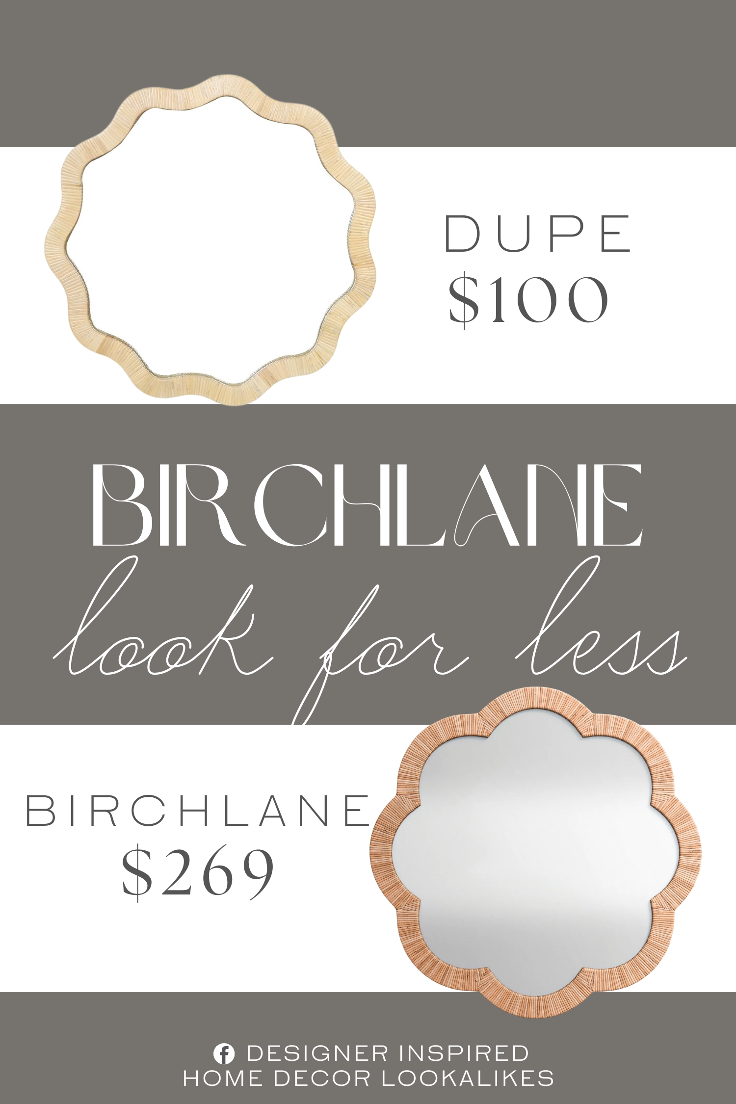 Birchlane Flower Mirror Dupe. Crafted with precision, our rattan wall mirror features a meticulously woven wicker frame that highlights the natural beauty and durability of rattan. Each farmhouse mirror is unique, adding a personalized touch to your home décor