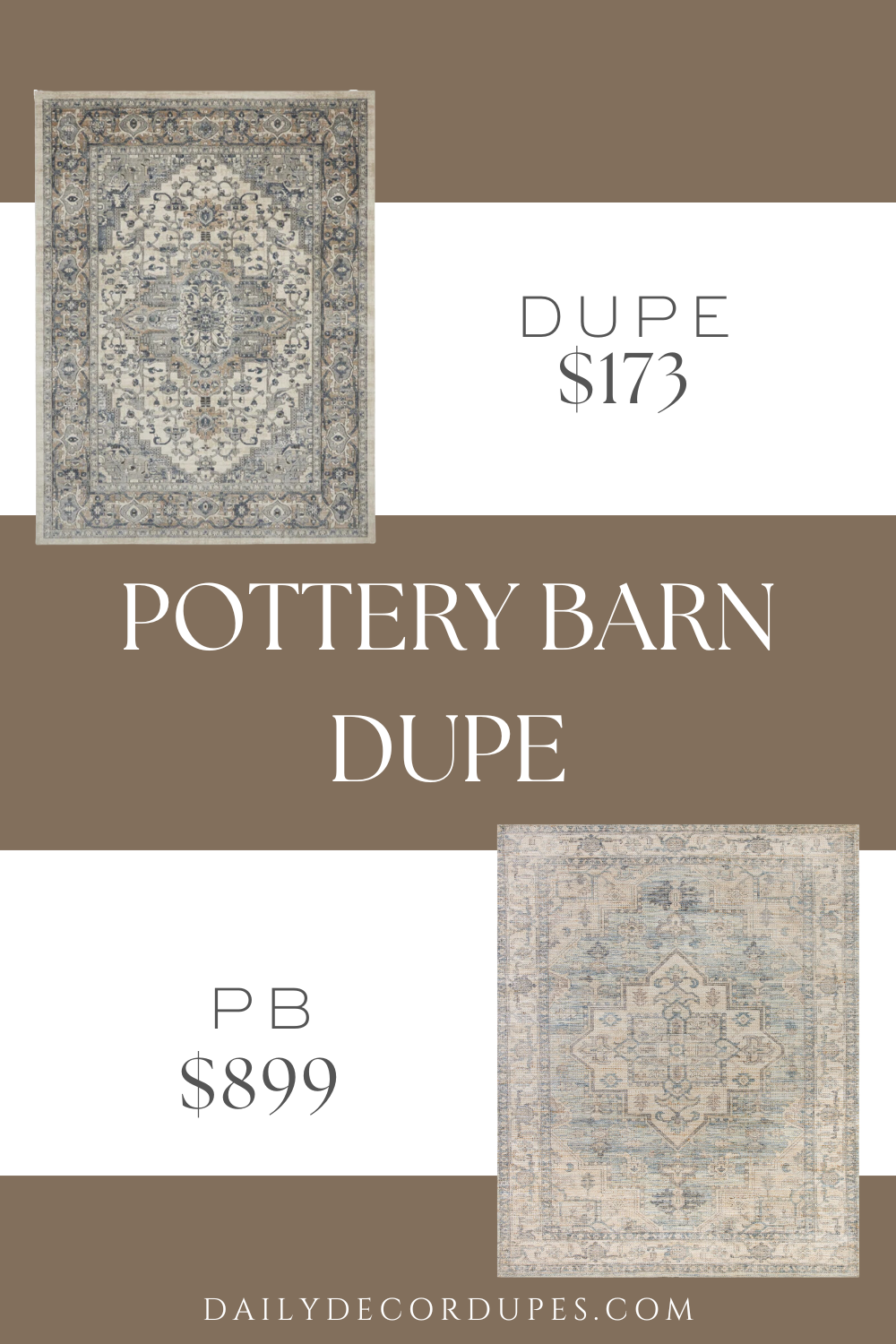 Pottery Barn Minnah Handwoven Printed Rug Dupe. Handwoven from polyester, hemp and recycled PET in India. Bring vintage-inspired style to your living room, bedroom, porch, or patio with this understated Oriental rug.