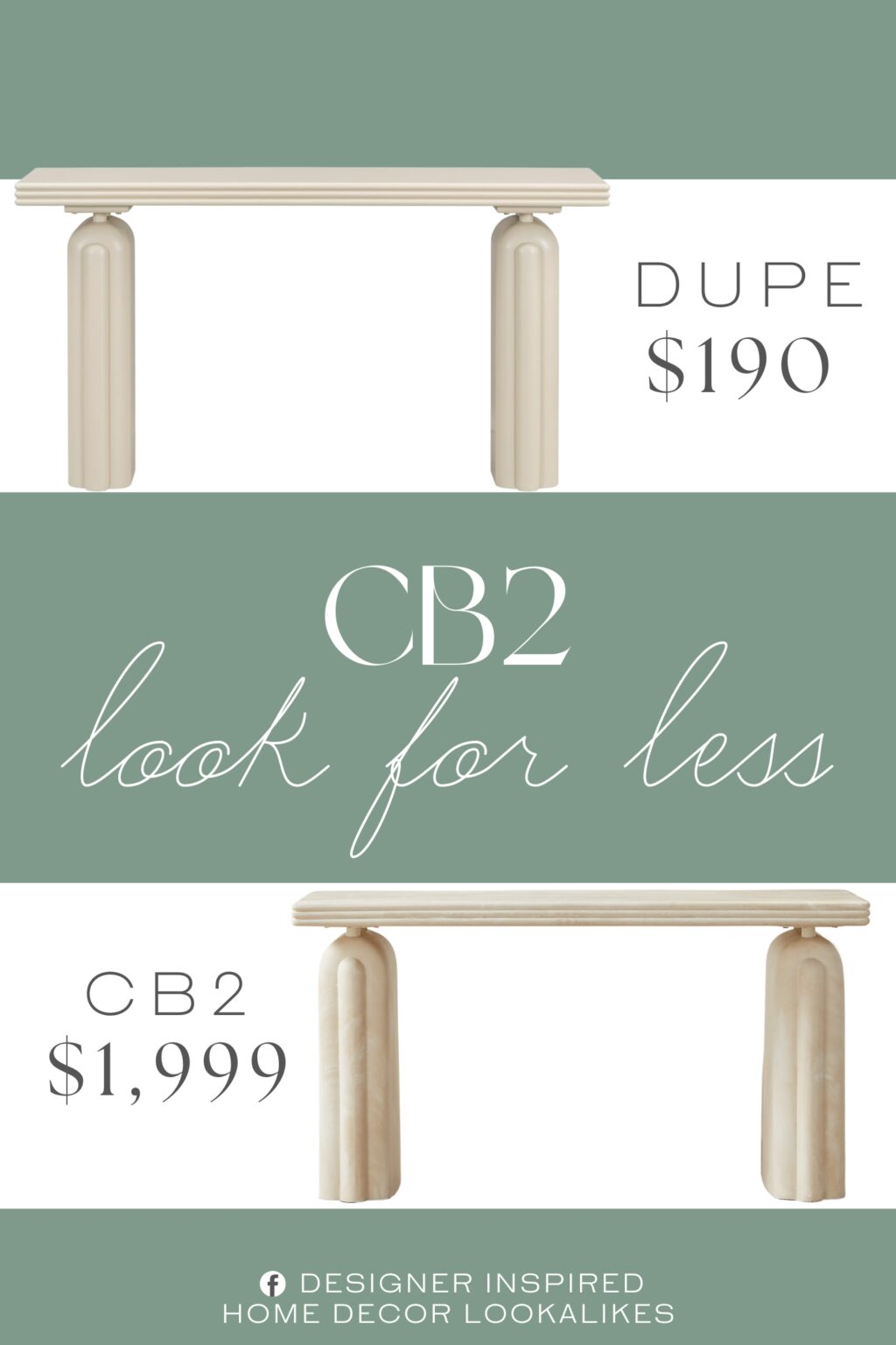 CB2 Remoli Swirled Cream Resin Desk Dupe. Crafted from MDF clad in acacia wood veneer, the piece combines durability with organic warmth. Its minimalist form features layered depth, while two robust legs ensure unwavering stability.