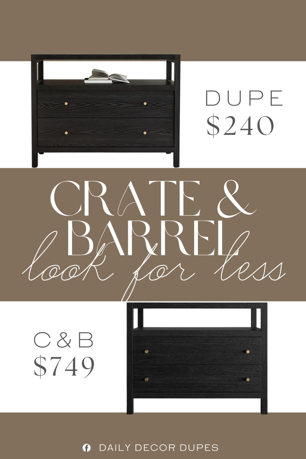 Crate & Barrel Keane Black Solid Wood Charging Nightstand Dupe. Crafted from sturdy wood, this nightstand is built to last, ensuring it remains a reliable and stylish part of your bedroom for years to come.