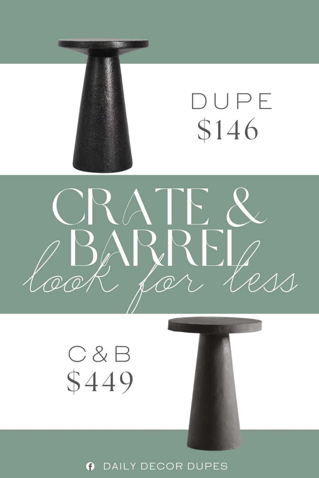 Crate & Barrel Willy Round Pedestal Side Table Dupe. Crafted from high-quality Magnesium Oxide, it delivers exceptional strength and long-lasting performance.