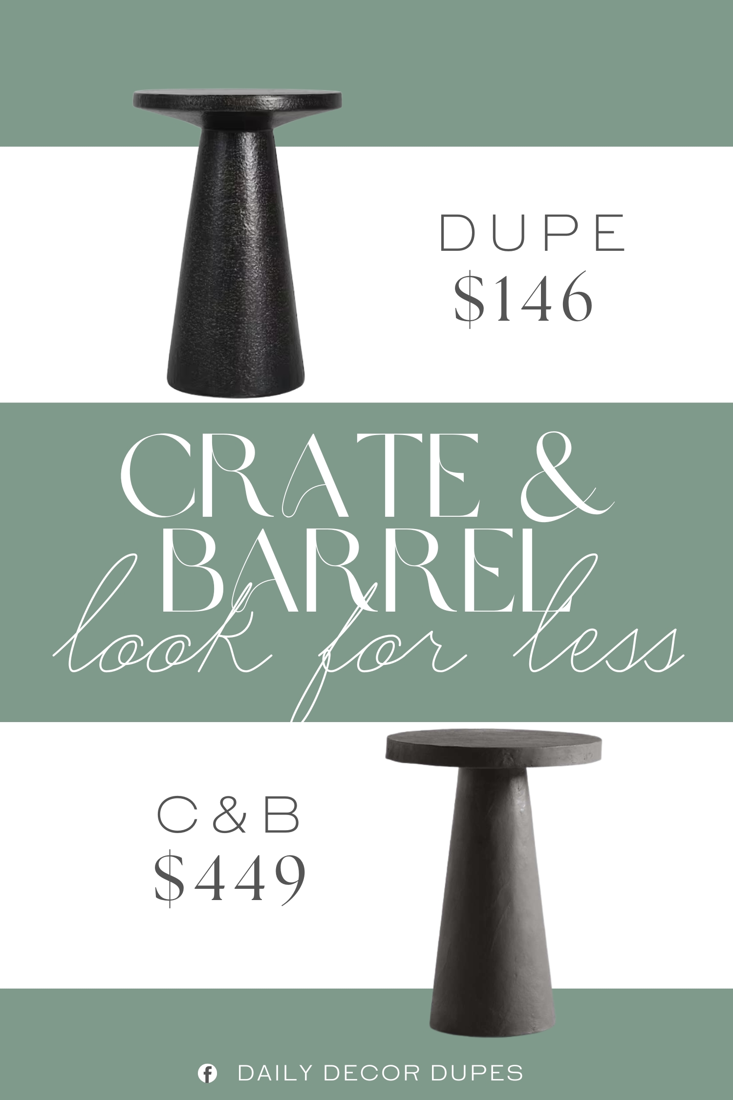Crate & Barrel Willy Round Pedestal Side Table Dupe. Crafted from high-quality Magnesium Oxide, it delivers exceptional strength and long-lasting performance.