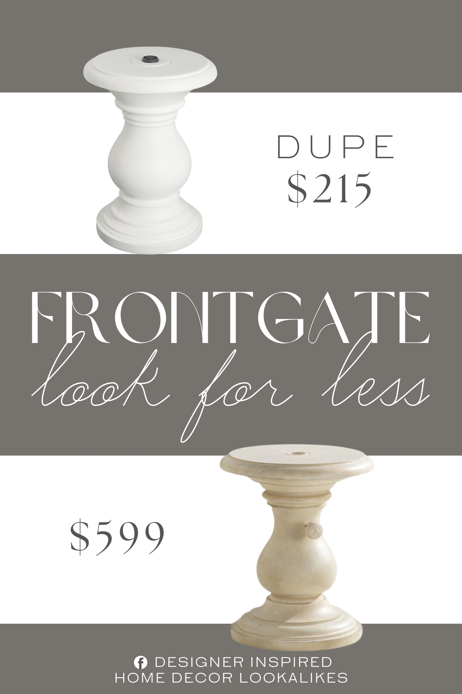 Frontgate Cove Umbrella Table Dupe. Constructed from durable and weather-resistant MGO, this umbrella base is designed to provide strong and stable support for your patio umbrella. Its heavy-duty structure ensures excellent performance in various outdoor conditions, from sun to wind, making it a reliable and stylish addition to your outdoor area