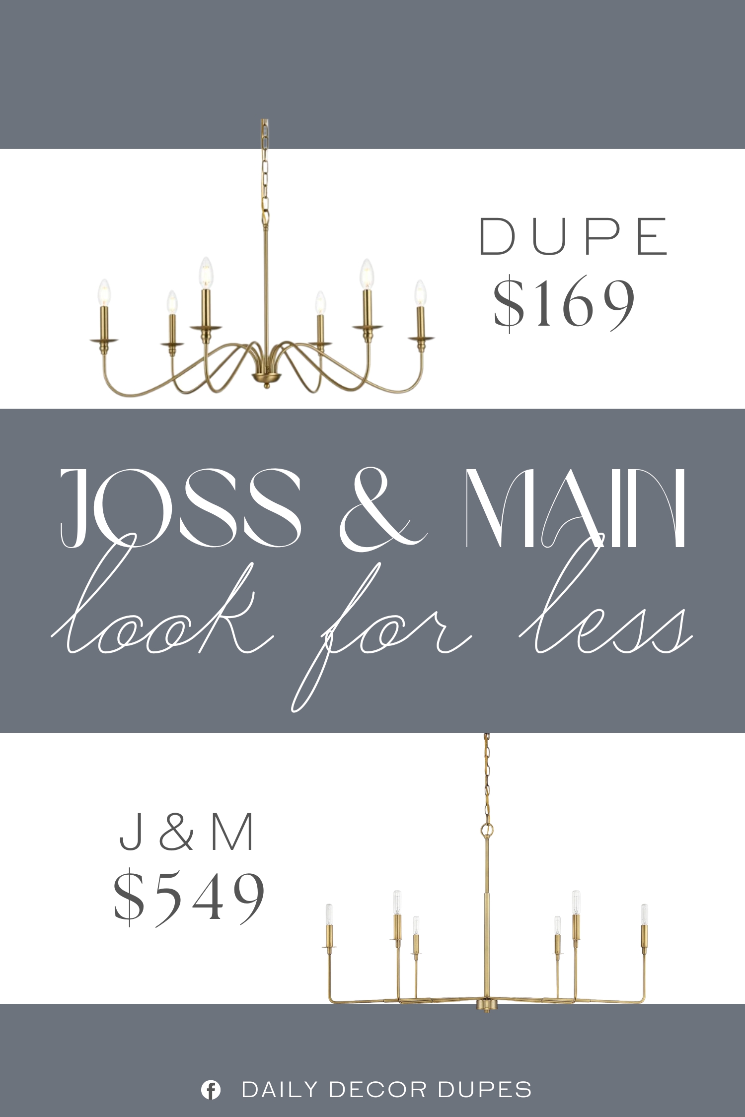 Joss & Main Alysa 6 - Light Candle Chandelier Dupe. It's crafted from metal with a dynamic finish of your choice, and it features candlestick holders.