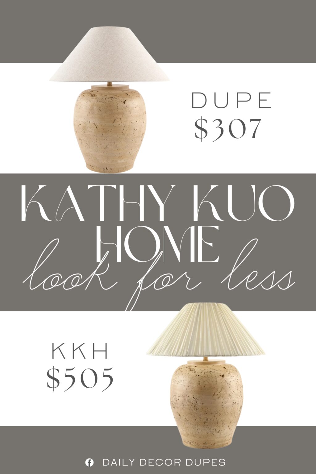 Kathy Kuo Home Avignon Concrete Textured Table Lamp Dupe. this traditional-style lamp is a captivating blend of felt, metal, and linen that effortlessly complements any room.