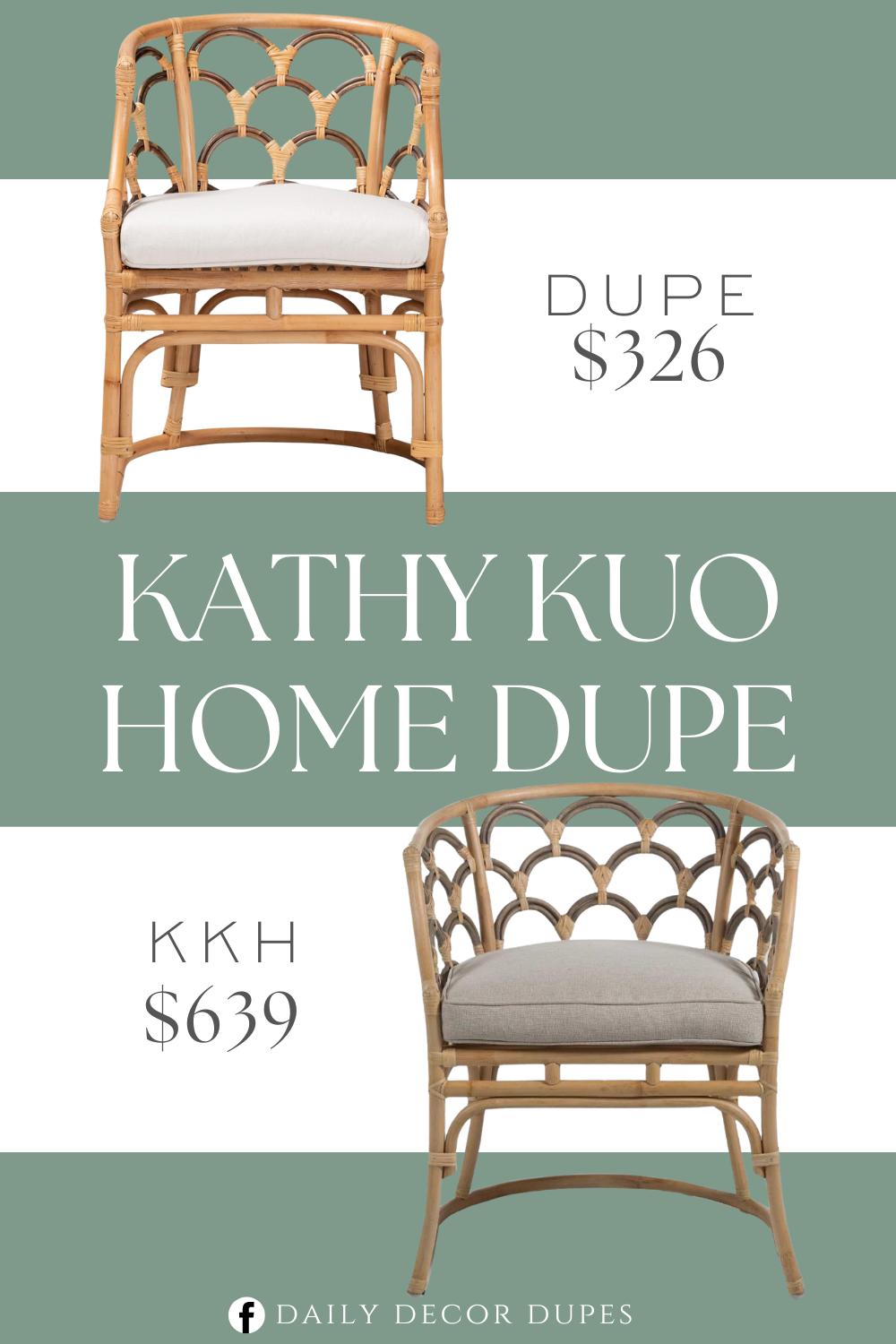 Kathy Kuo Home Rattan Barrel Back Dining Chair Dupe. Natural Rattan, Fabric 100% Cotton, Foam material. Rattan seat material type. Frame constructed from Rattan Semi Poles and Rattan SendidFrame constructed from Rattan Semi Poles and Rattan Sendid farme materials.