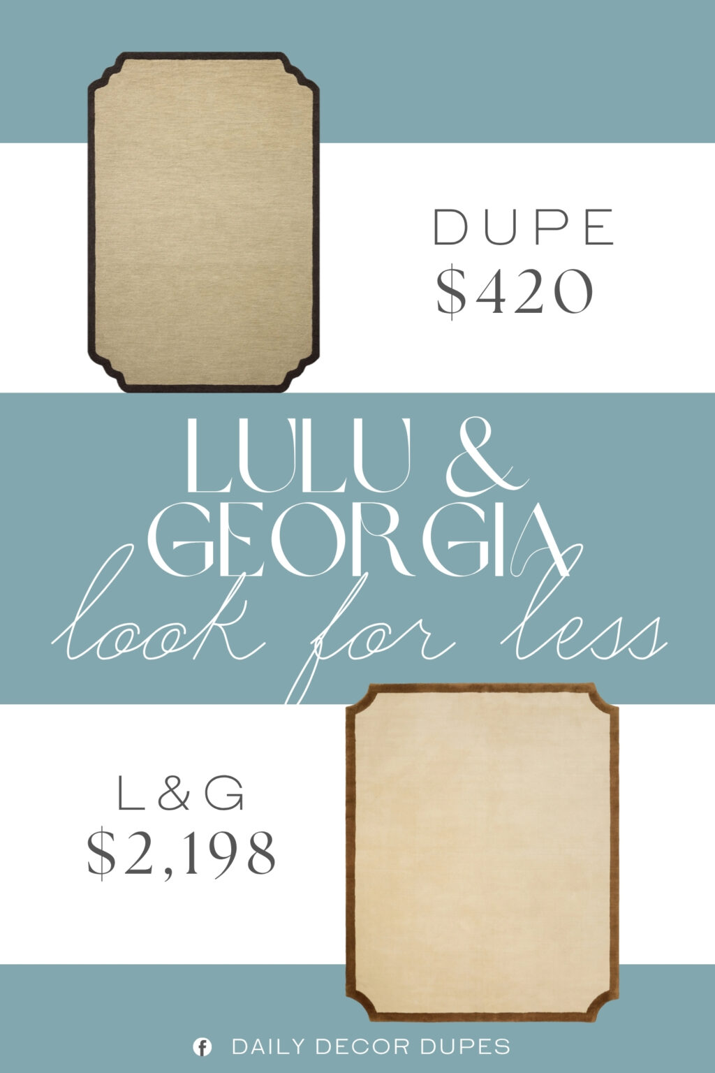 Lulu & Georgia Clapham Hand-Loomed Wool Rug Dupe. It is hand-tufted of 100% wool in India and GoodWeave-certified, ensuring our commitment to ethical production and the support of weavers' communities.