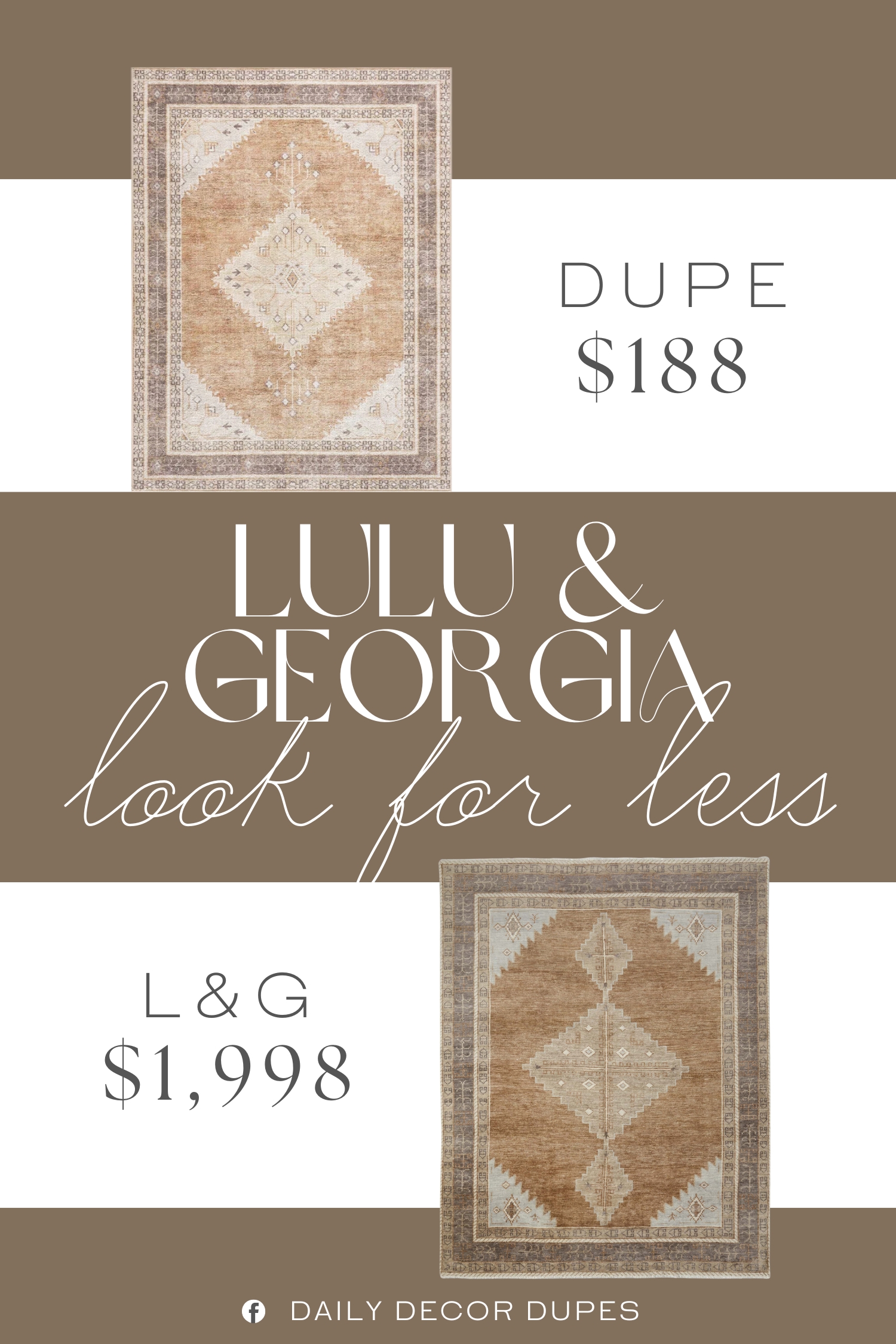 Lulu & Georgia Kate Hand-Knotted Wool Rug Dupe. Due to the Handmade weaving technique used to make this item, the final dimensions of the rug may slightly vary.