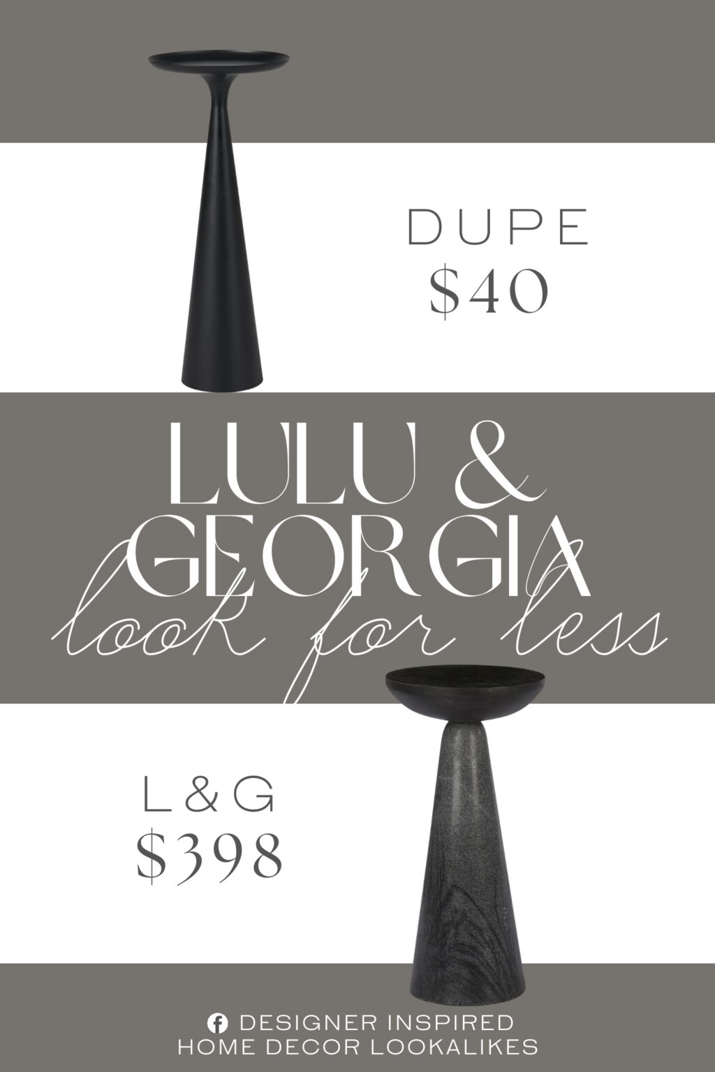 Lulu & Georgia Killian Round Side Table Dupe. Made with steel construction for long-lasting use. Features an aged brass finish for a sophisticated look.