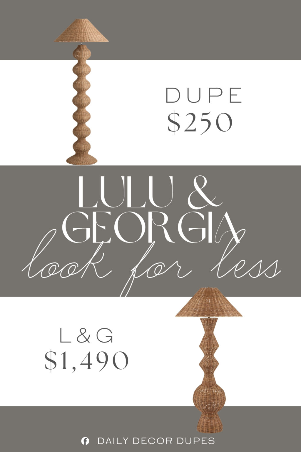 Lulu & Georgia Pyrus Floor Lamp Dupe. The warm tonal hue and tropical texture of renewable rattan brings the beauty of the natural world to any living room, home office, or bedroom. Handcrafted of natural rattan with metal neck.