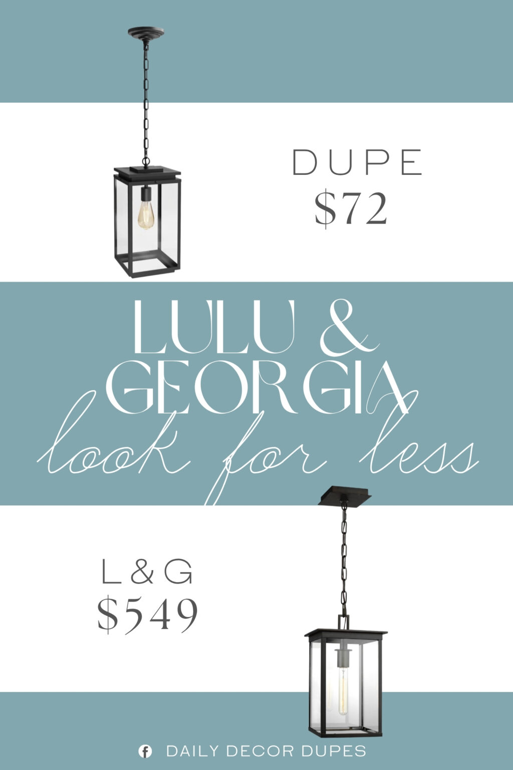 **Lulu & Georgia Romary Outdoor Pendant Light Dupe**. Made with reliable premium quality, this weatherproof pendant light is fully suited for outdoor use and holds up well against almost all kinds of outdoor weather conditions.