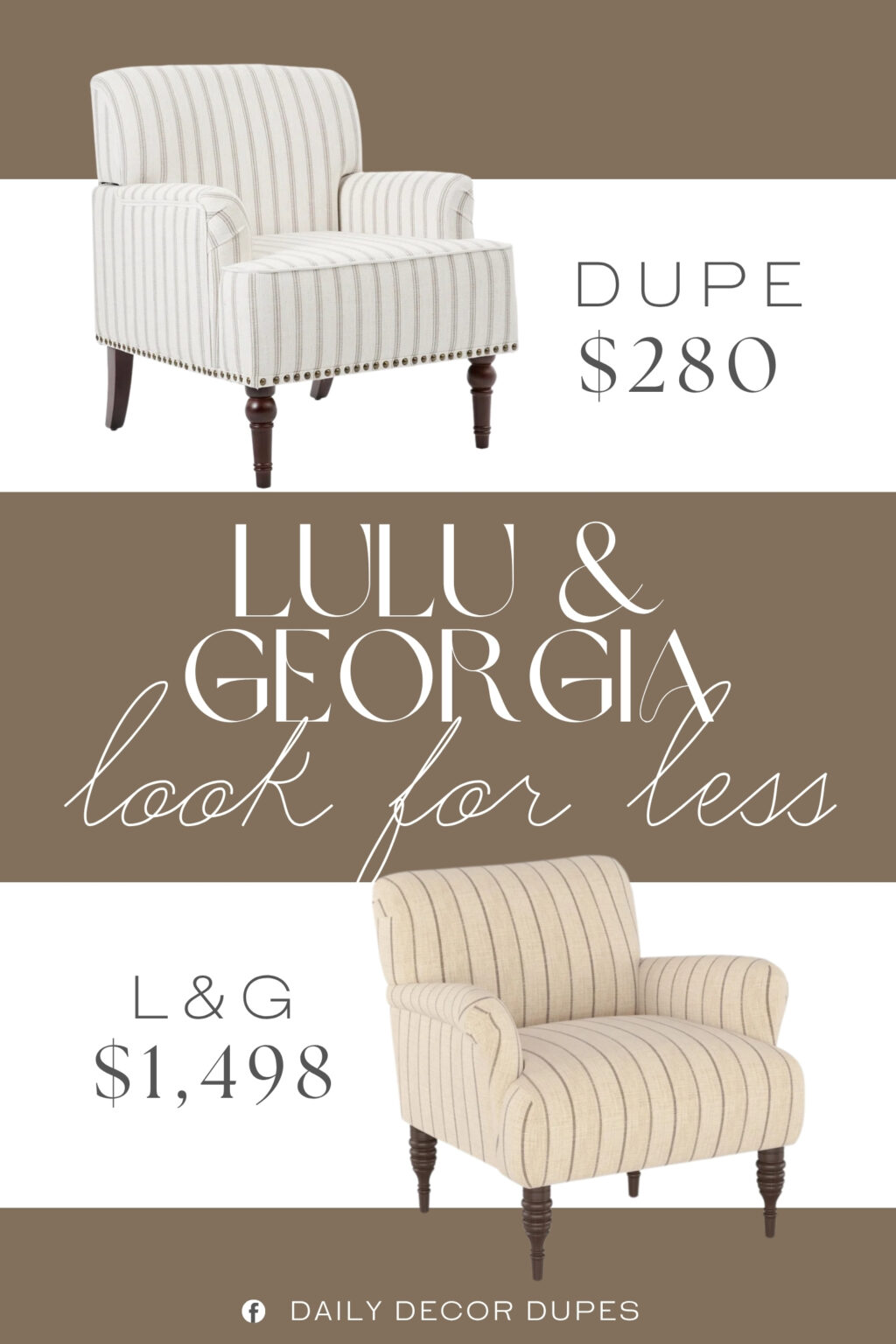 Lulu & Georgia Vyolet Accent Chair Dupe. It rests on solid wood legs that provide natural stability, while a solid and engineered wood frame gives it a supportive structure for everyday seating.