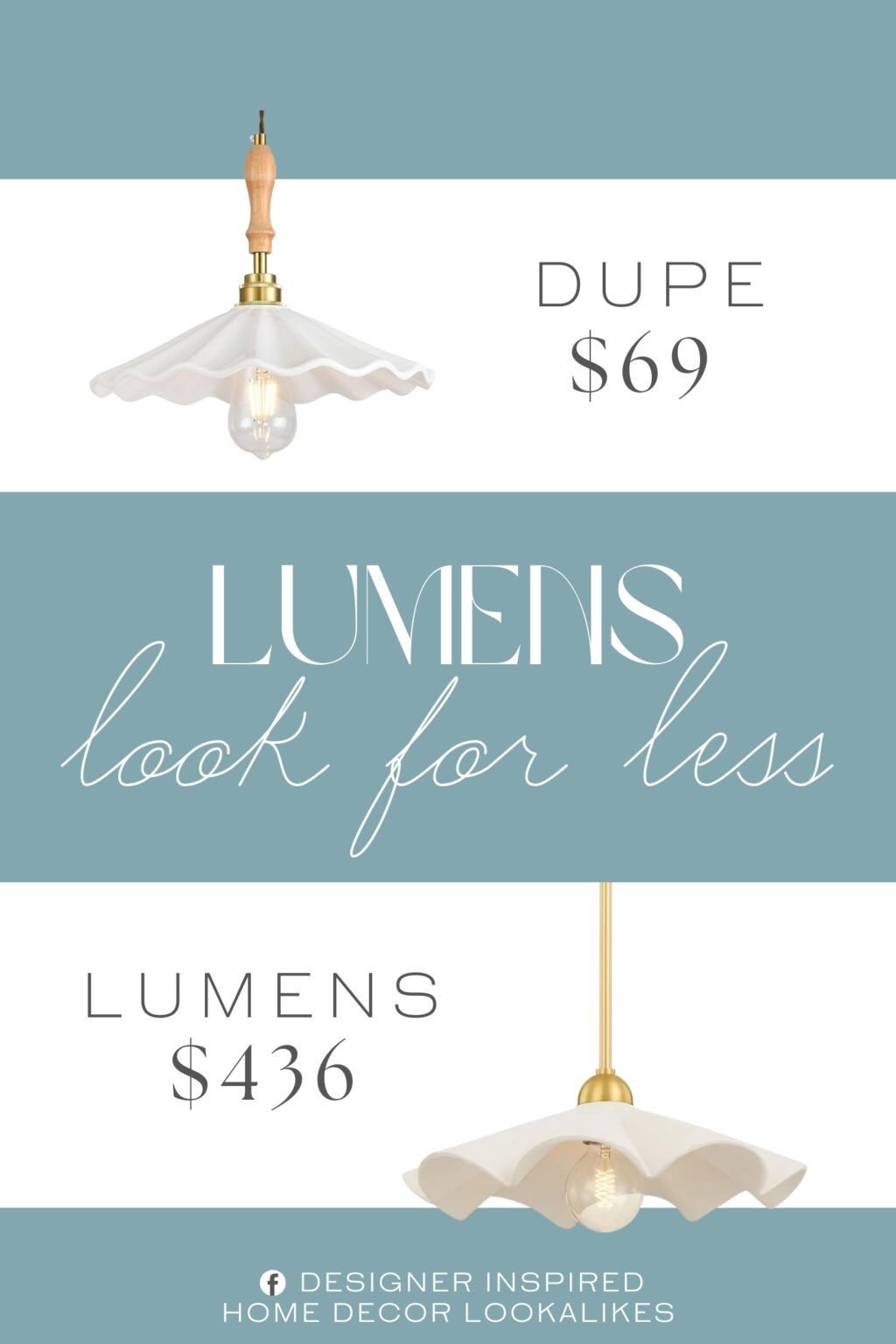 Lumens Maisie Pendant Dupe. the lampshade is made of ceramic material, with simple shape, exquisite workmanship, smooth and delicate feel, easy cleaning, firmness, safety and good vibration resistance.