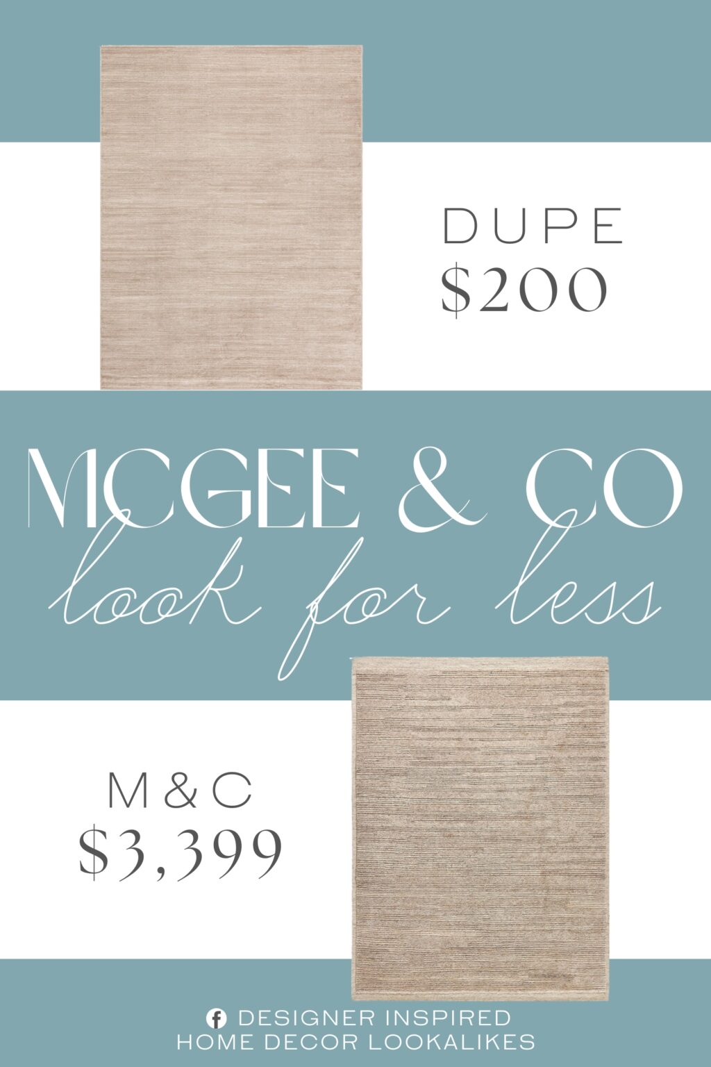 McGee & Co Ashwin Hand-Knotted Wool Rug Dupe. 60% Polypropylene and 40% Polyester; CONSTRUCTION: Machine Made in Turkey.