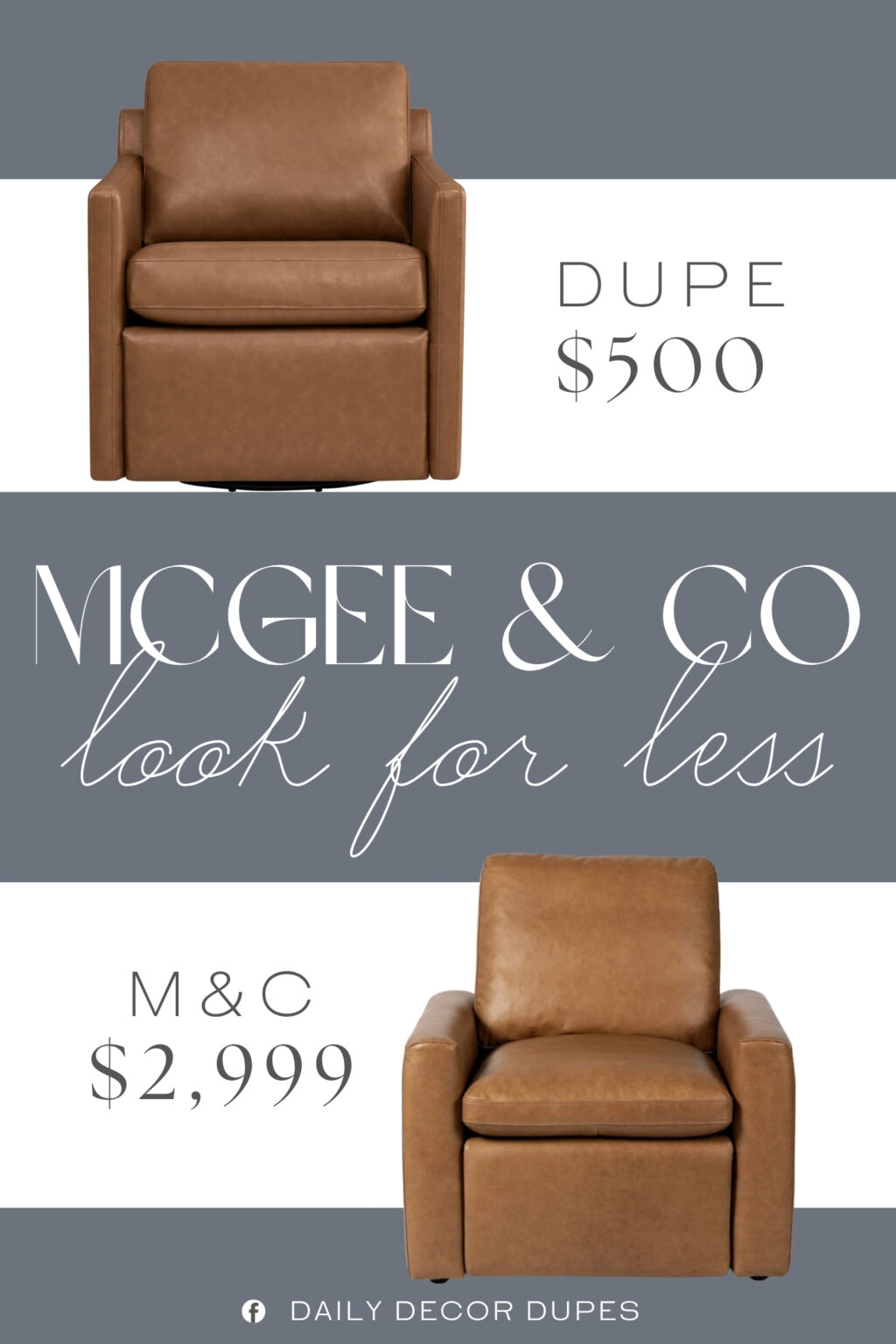 McGee & Co Tillman Power Recliner Dupe. Sturdy hand-made construction supports up to 350 lbs without assembly required.