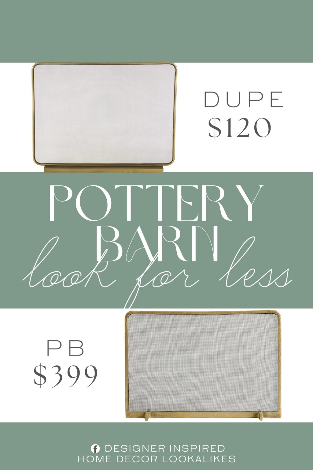 Pottery Barn Bodhi Fireplace Screens Dupe. The fireplace screen is constructed from durable metal, resulting in a robust and stylish piece that combines both form and function.