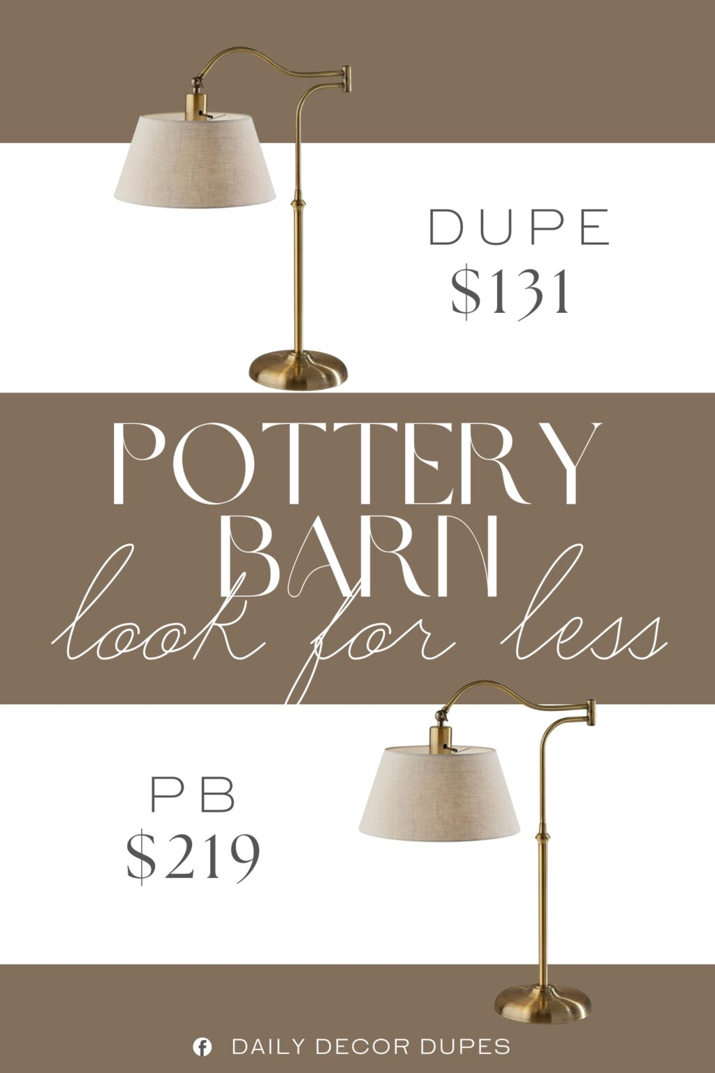 Pottery Barn Downing Metal Table Lamp Dupe. Crafted with high-quality materials at an accessible price. The Rodeo Table Lamp modernizes the traditional bridge lamp, and with a mix of metal and fabric components provides a sturdy yet soft and sophisticated feel.
